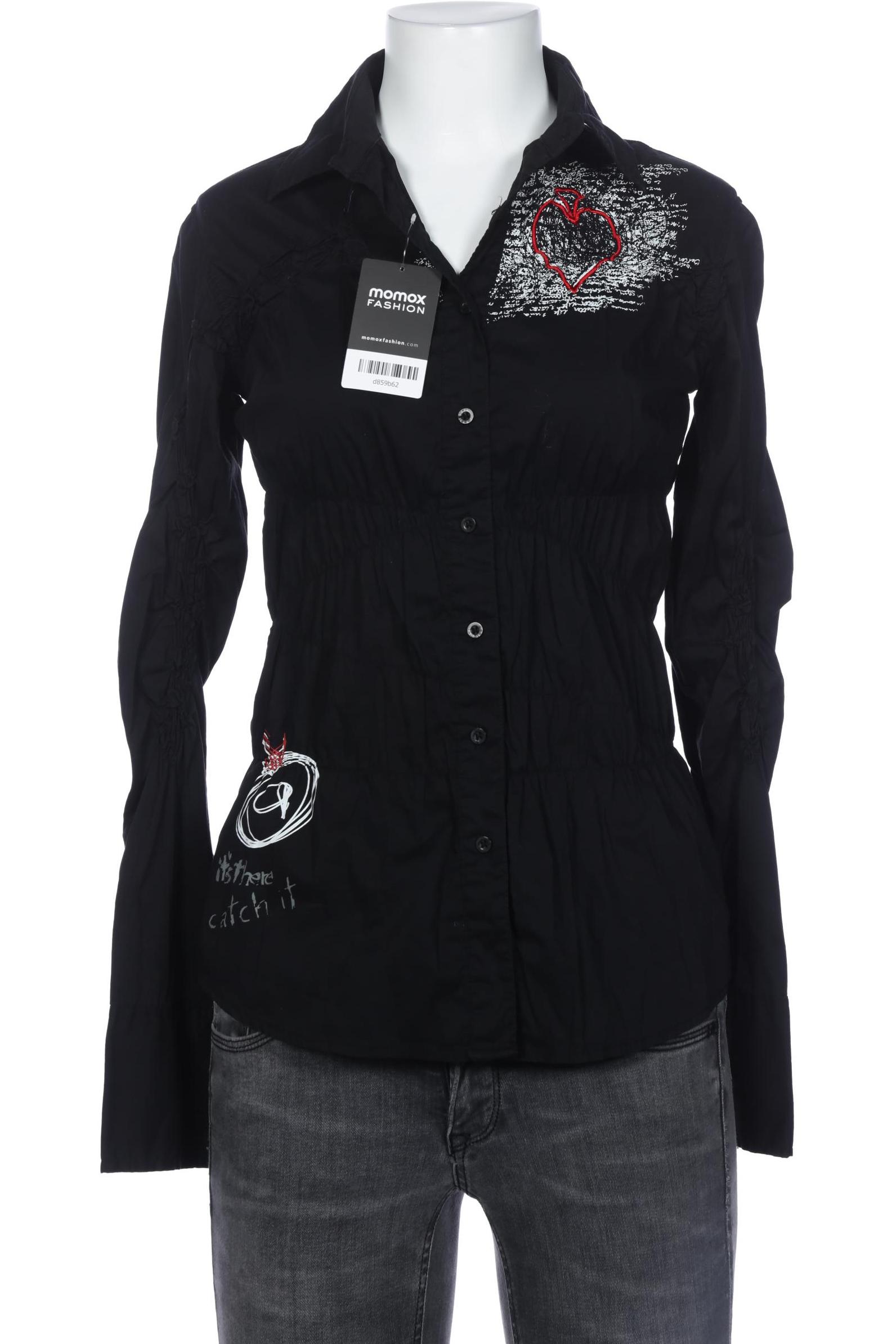 

Desigual Damen Bluse, schwarz, Gr. 36
