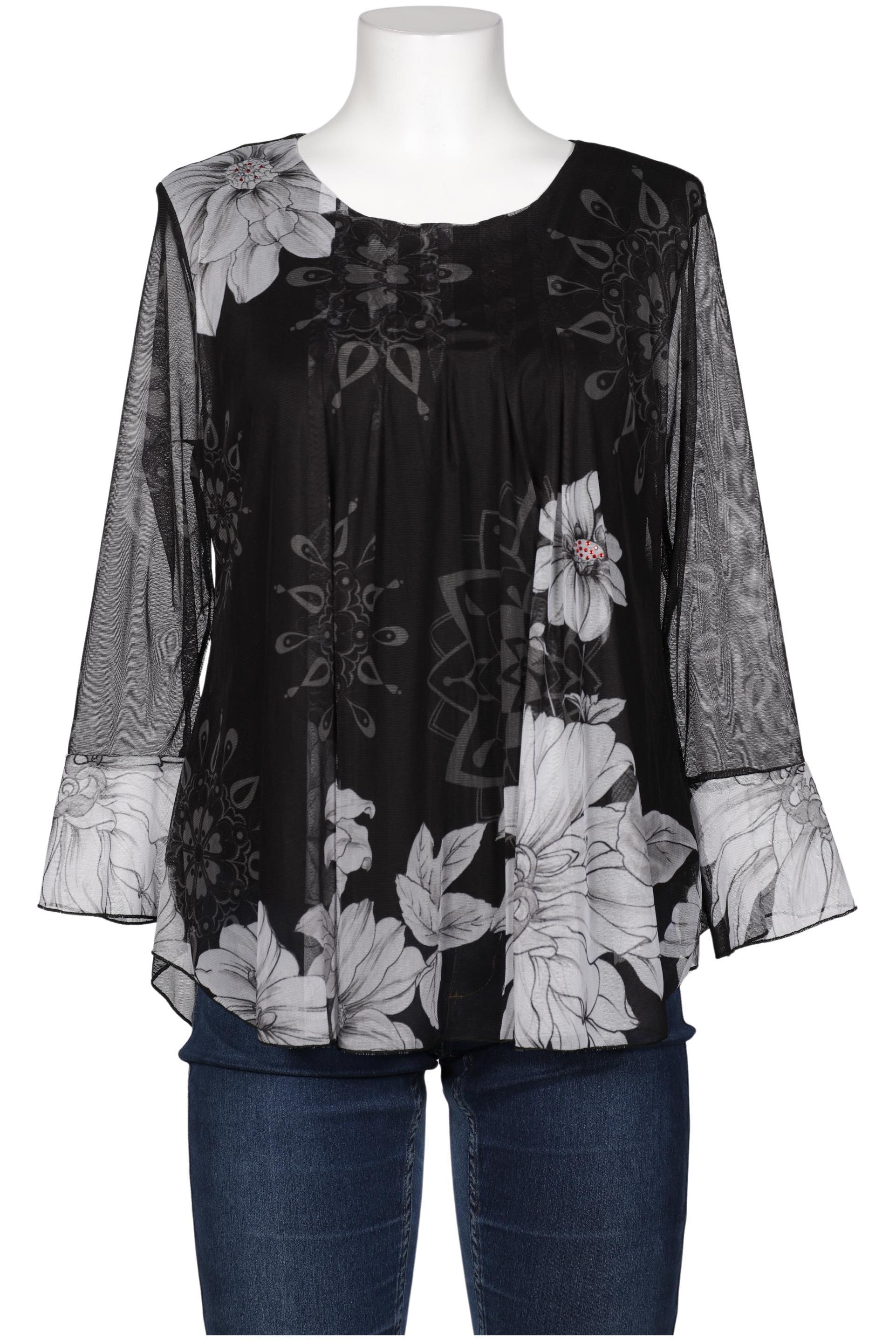 

Desigual Damen Bluse, schwarz, Gr. 42