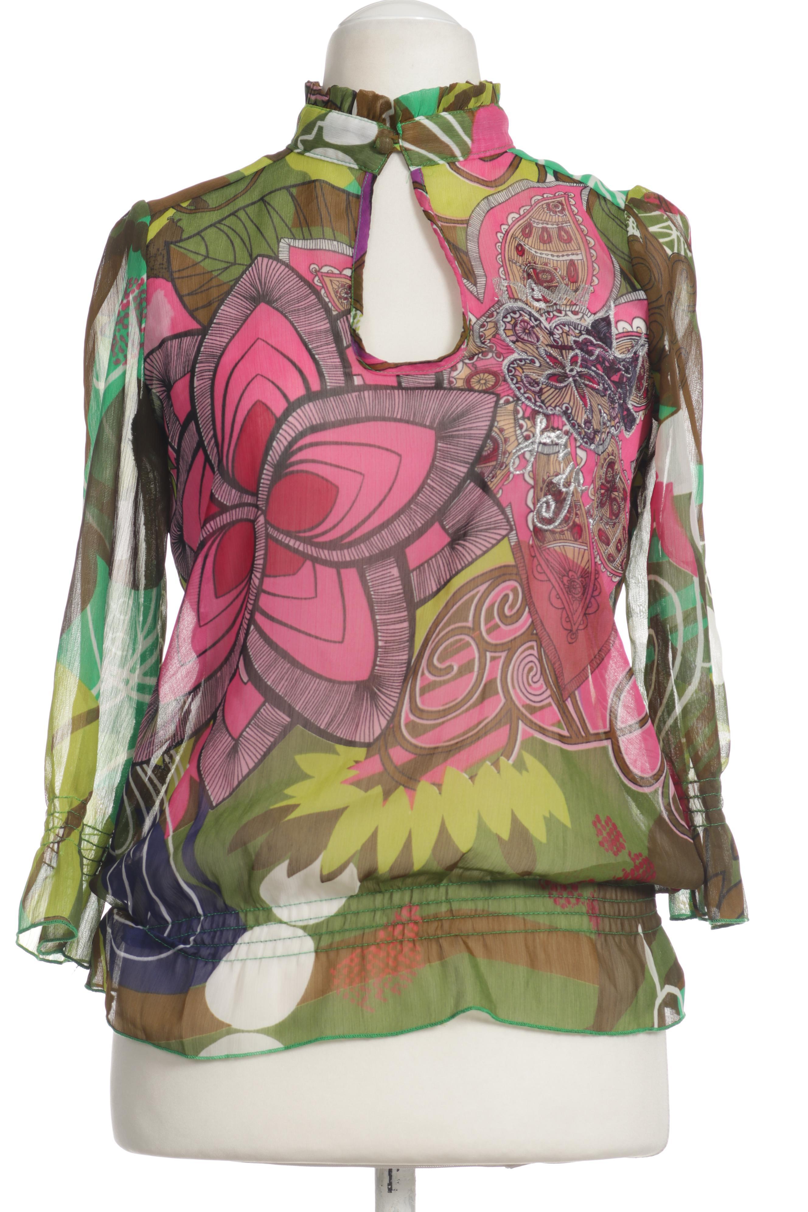 

Desigual Damen Bluse, grün, Gr. 38