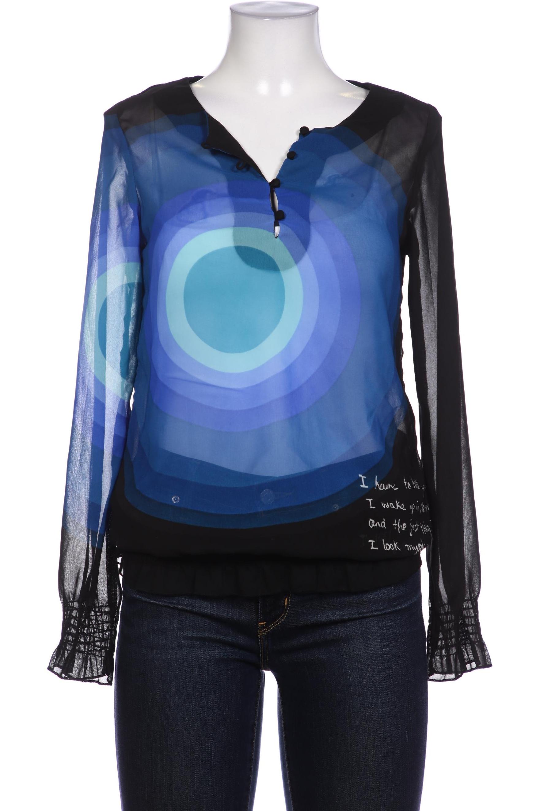 

Desigual Damen Bluse, schwarz, Gr. 38
