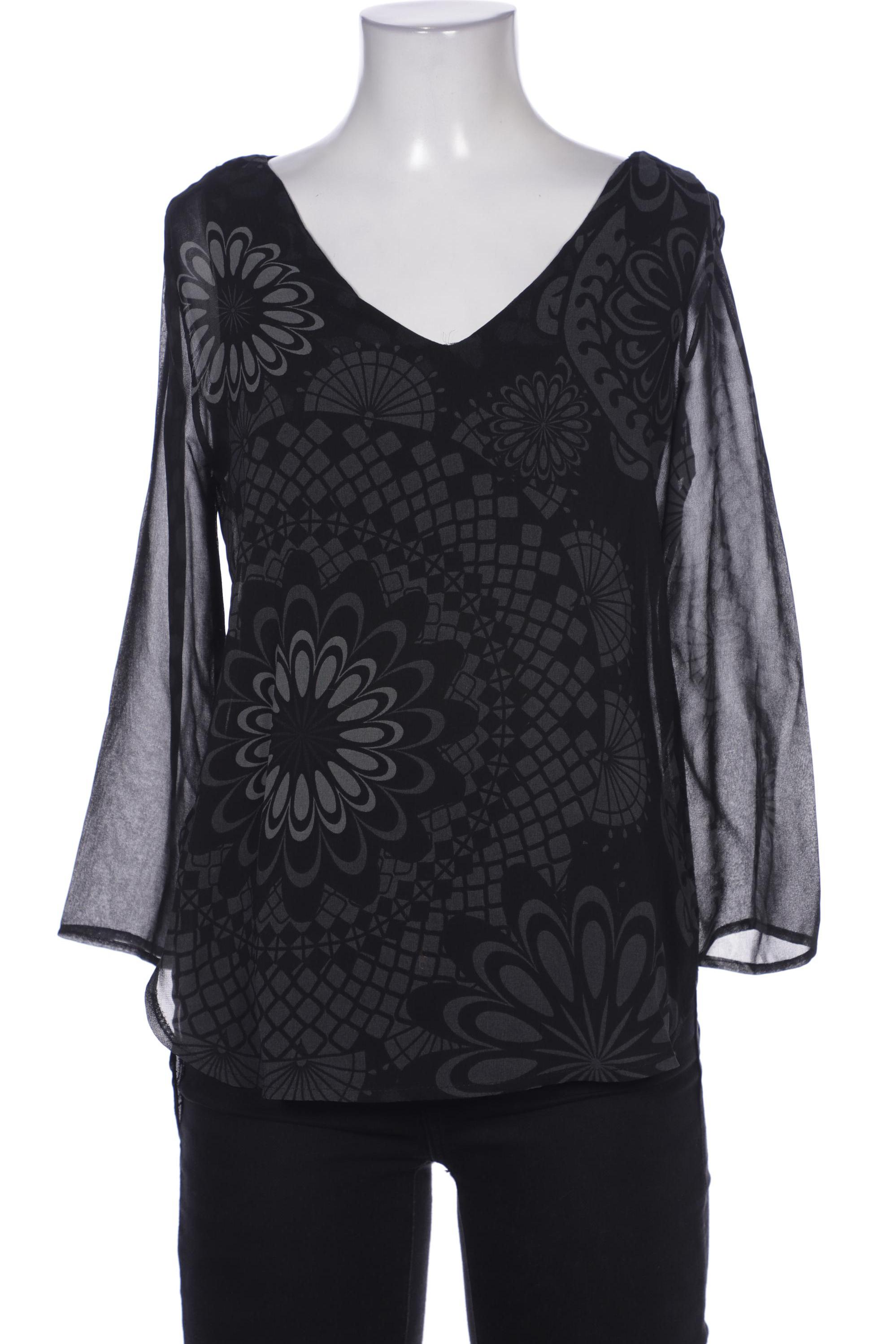 

Desigual Damen Bluse, schwarz, Gr. 36