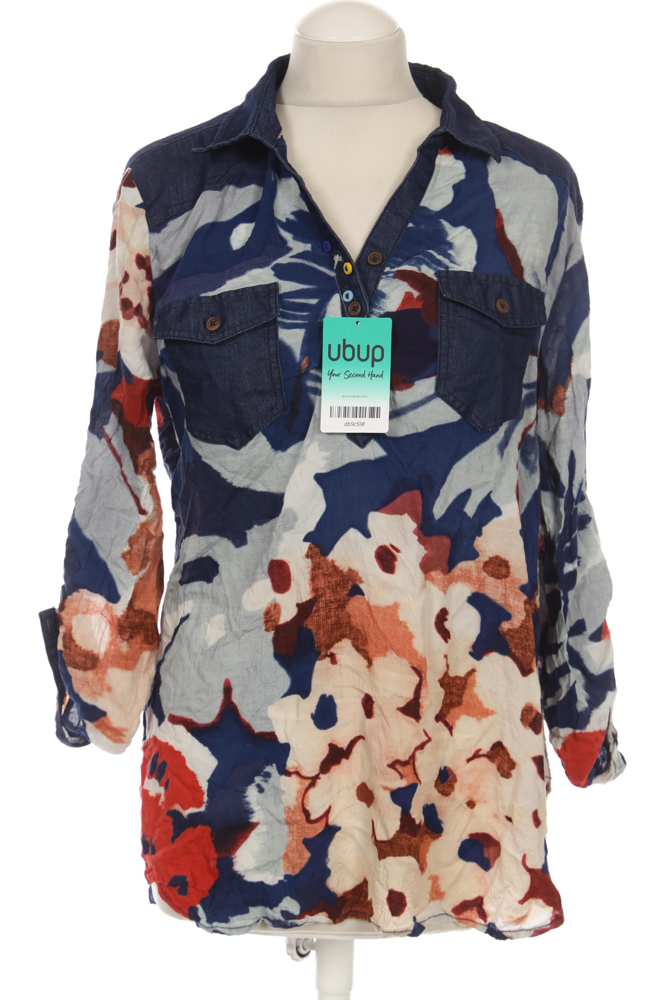 

Desigual Damen Bluse, blau, Gr.