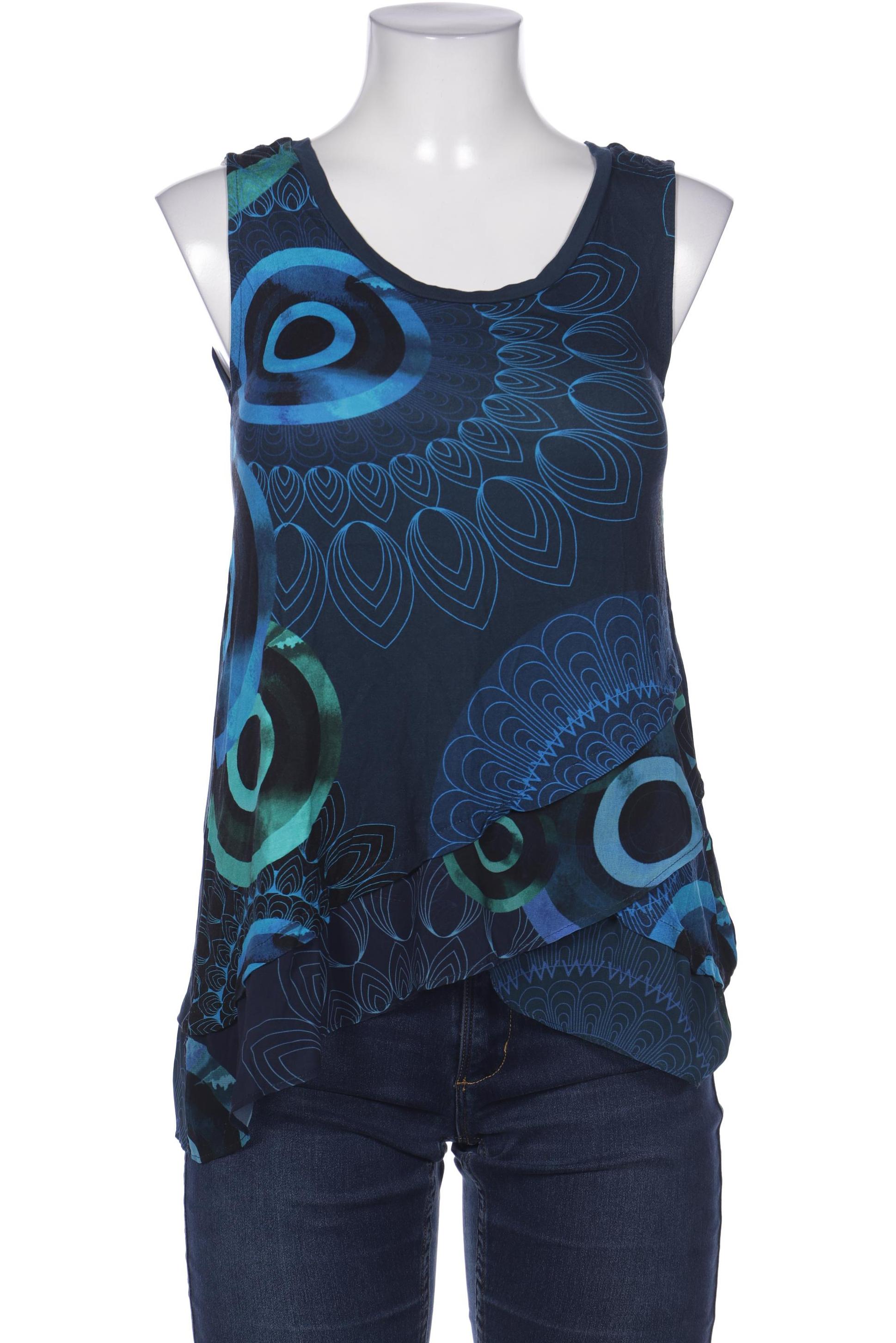 

Desigual Damen Bluse, marineblau, Gr. 42