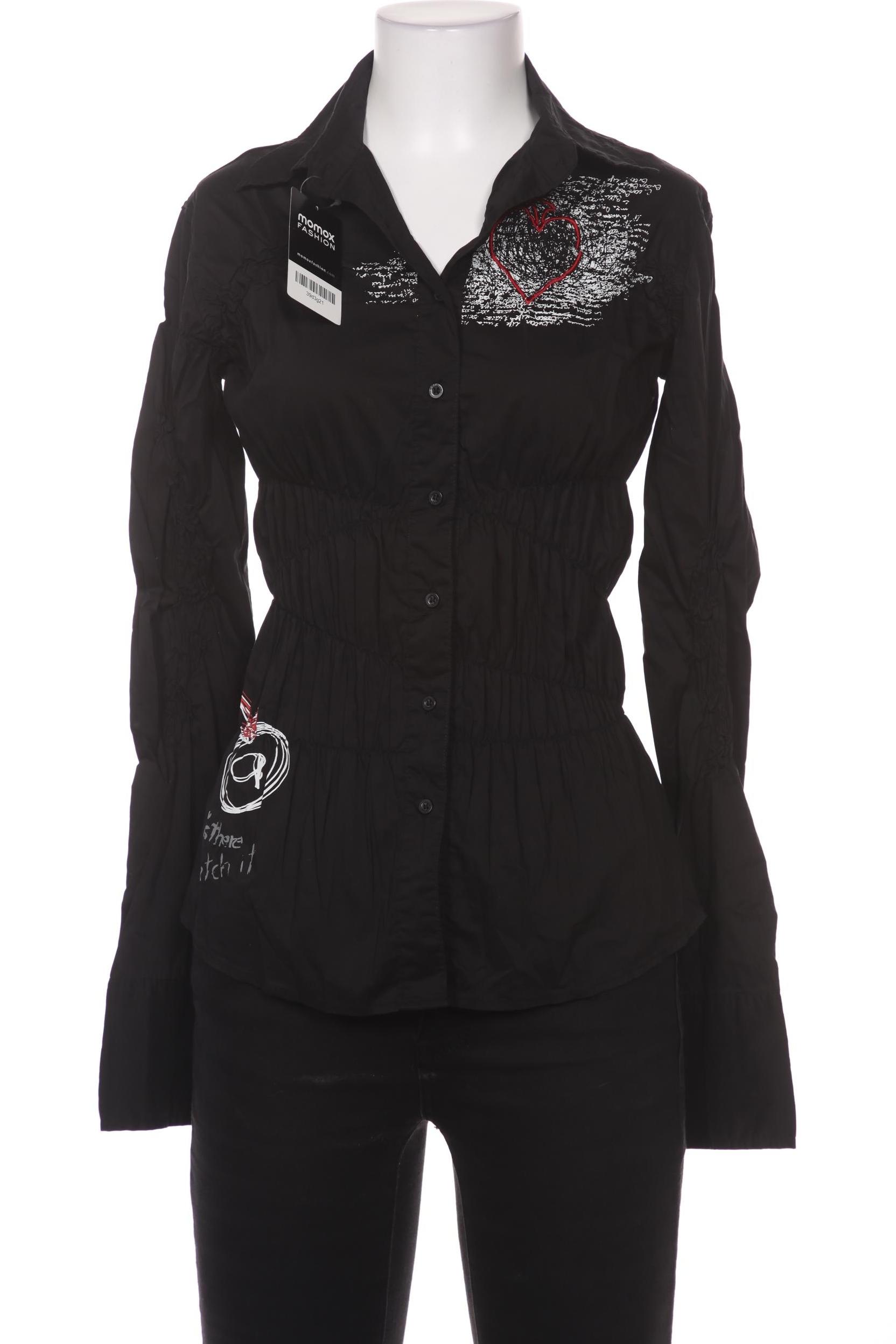 

Desigual Damen Bluse, schwarz, Gr. 36