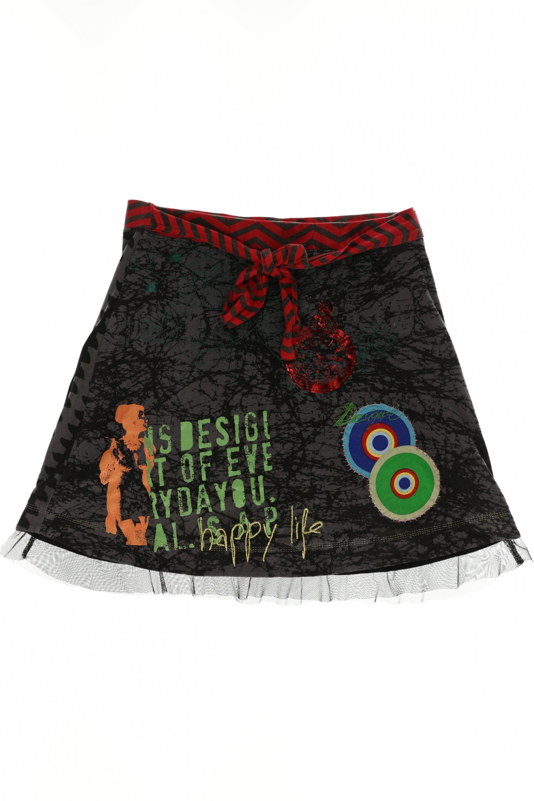 

Desigual Damen Rock, grau, Gr.