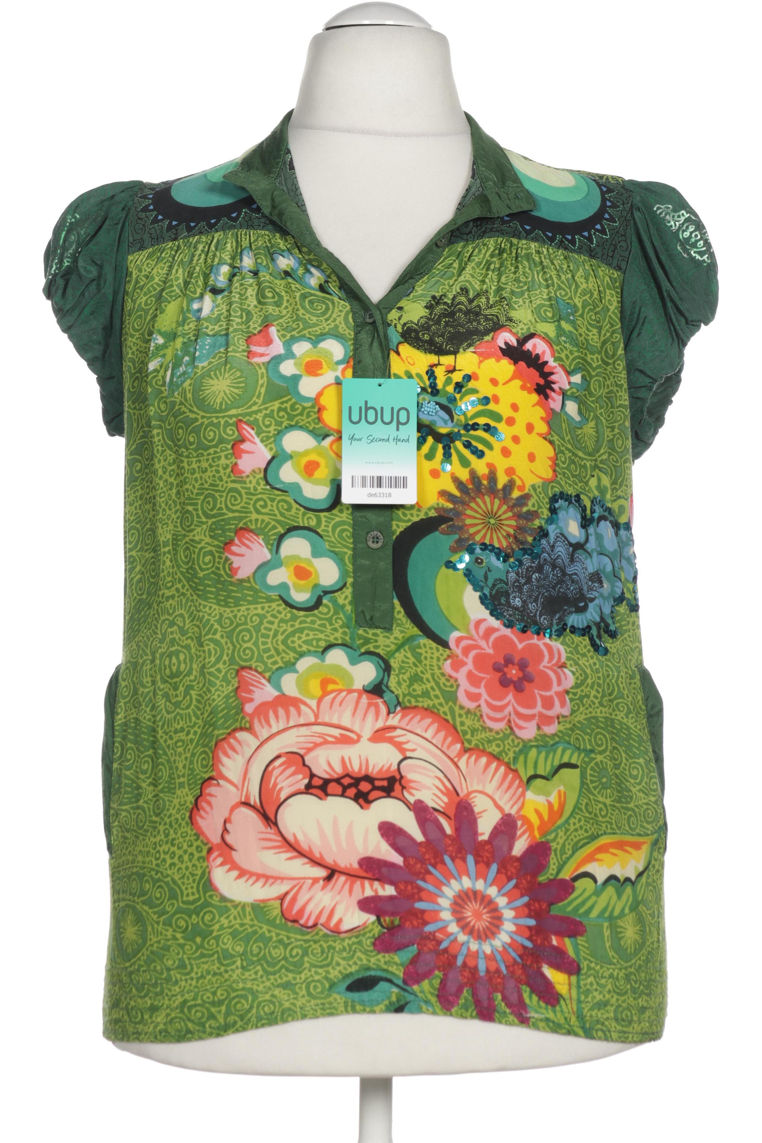 

Desigual Damen Bluse, grün, Gr.