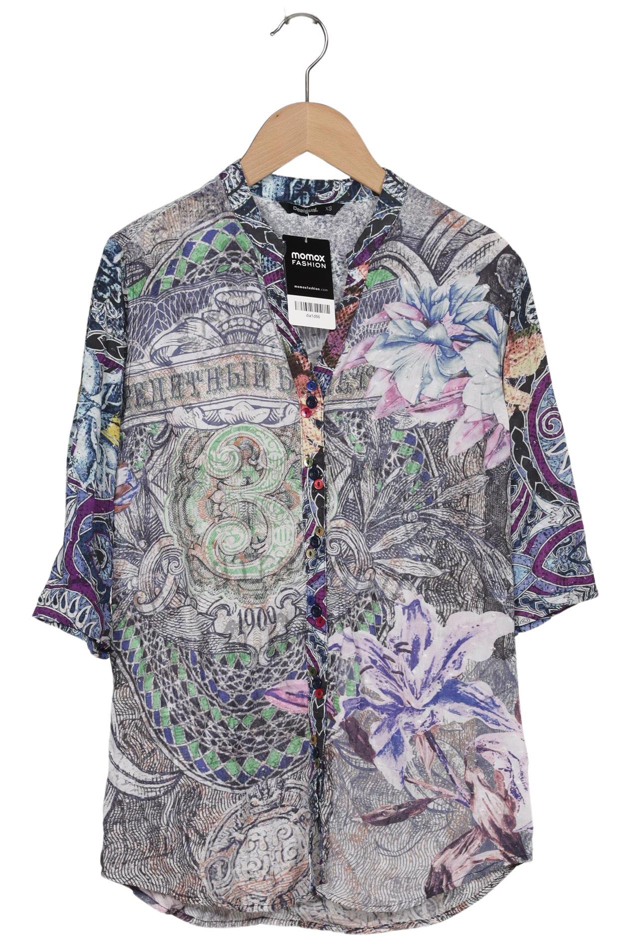 

Desigual Damen Bluse, mehrfarbig, Gr. 34