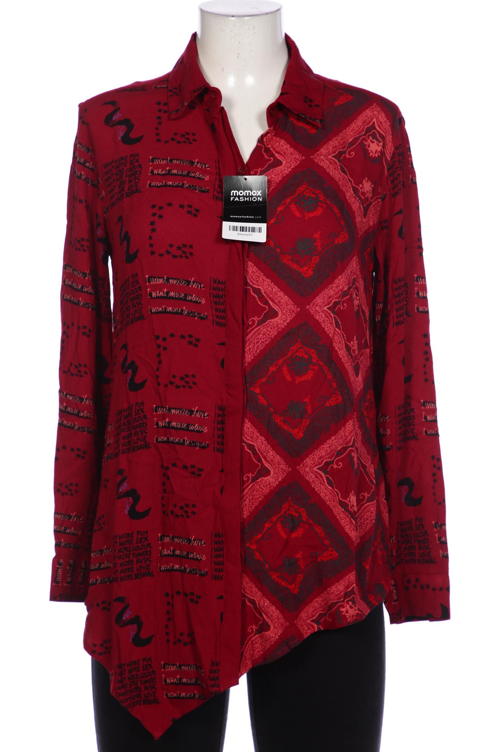 

Desigual Damen Bluse, rot, Gr. 42