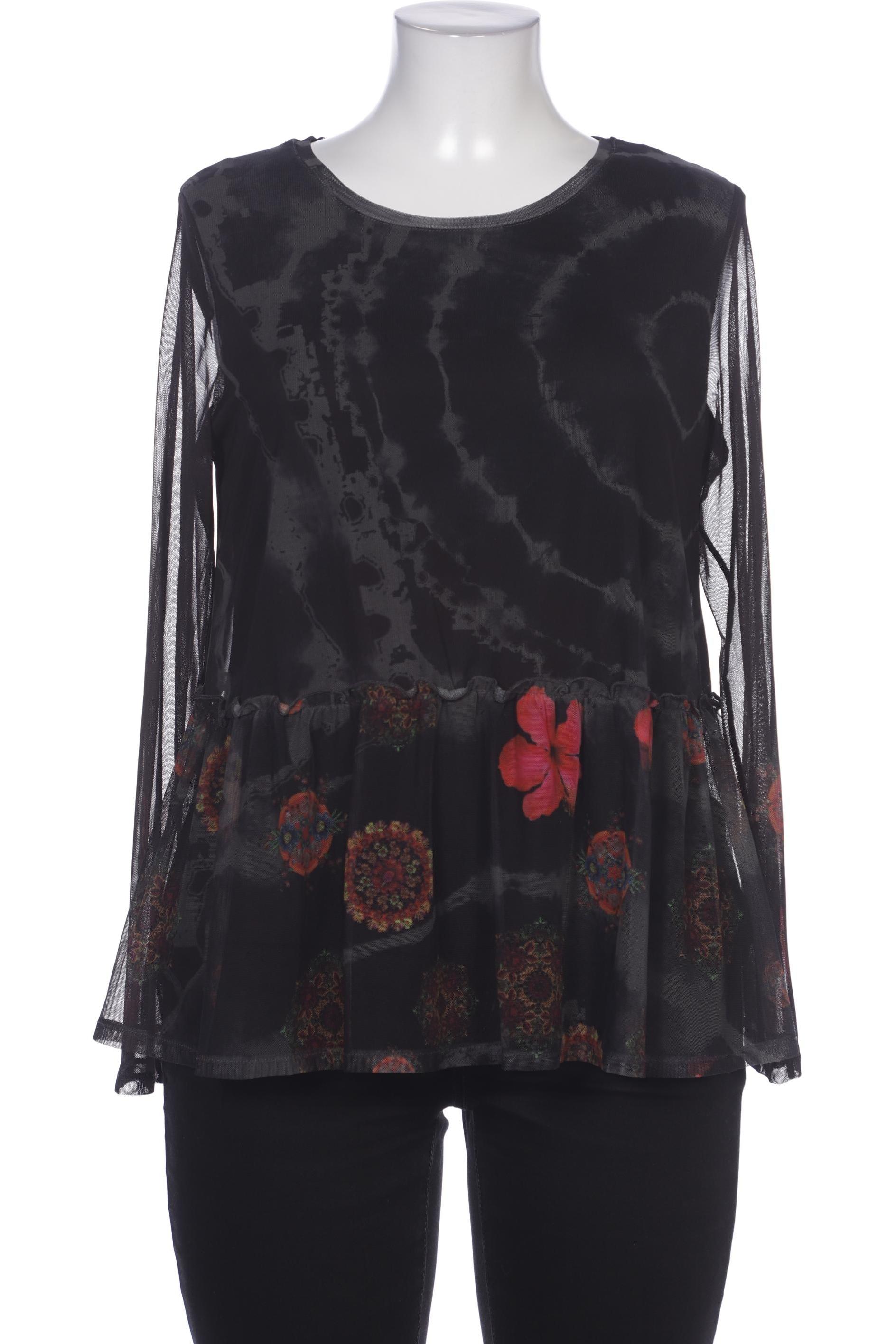 

Desigual Damen Bluse, schwarz, Gr. 44