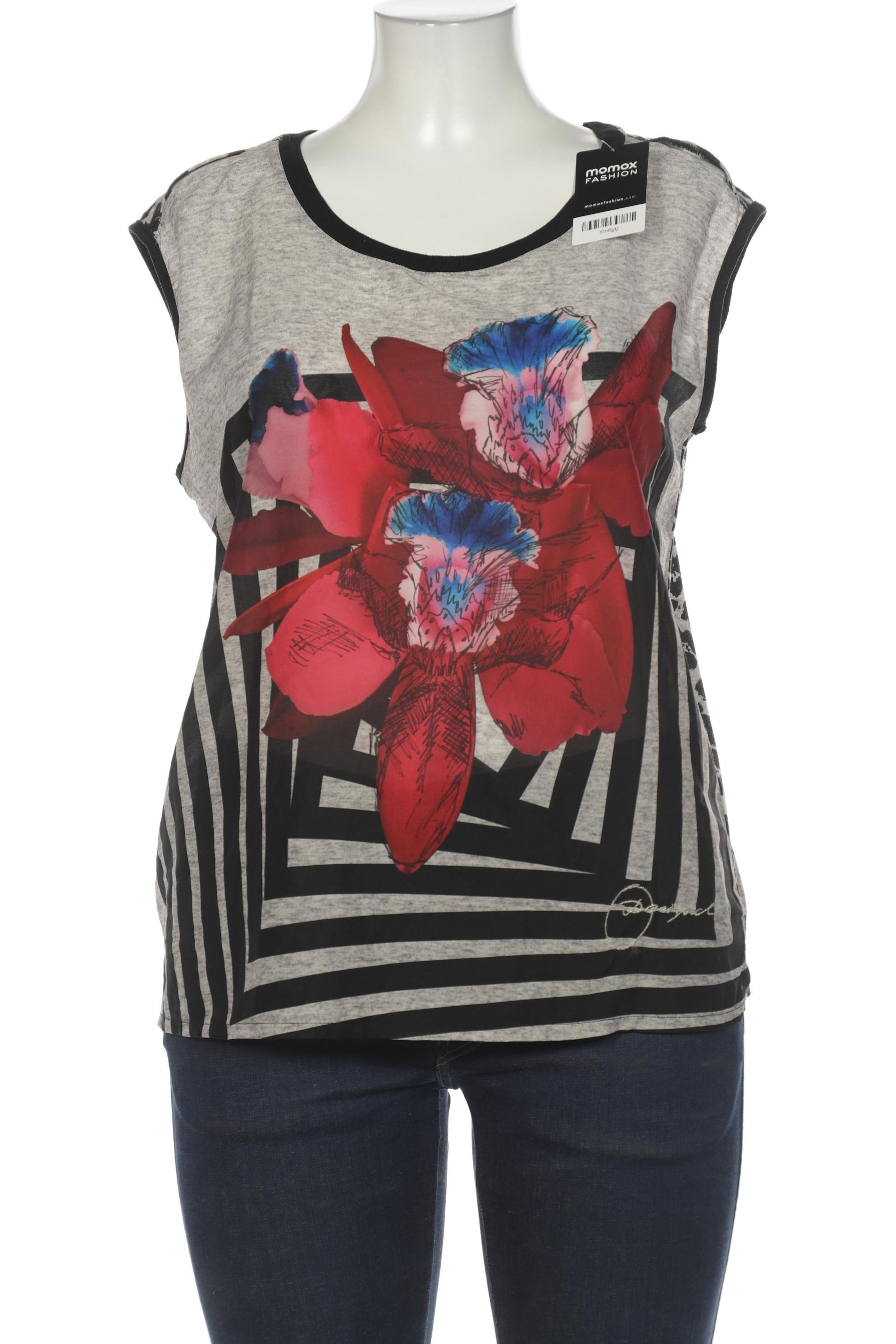 

Desigual Damen Bluse, grau, Gr. 46