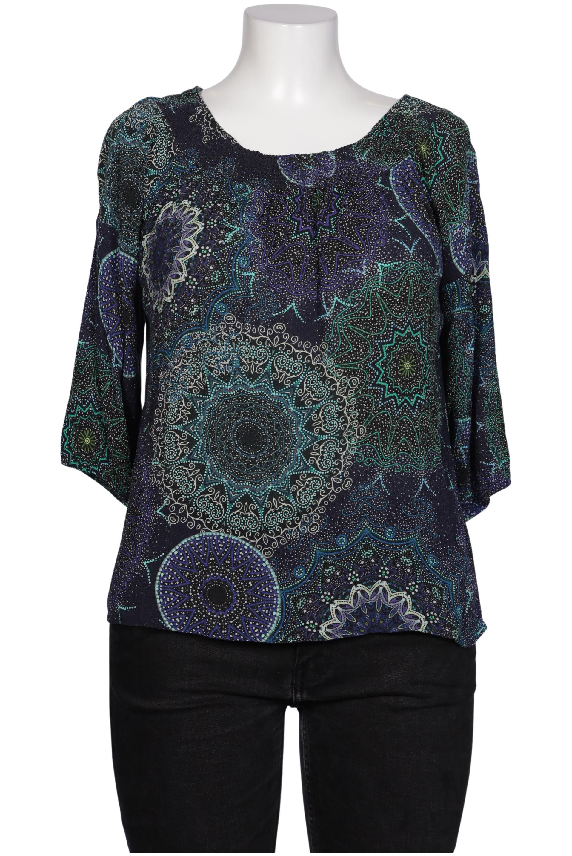 

Desigual Damen Bluse, marineblau, Gr. 44