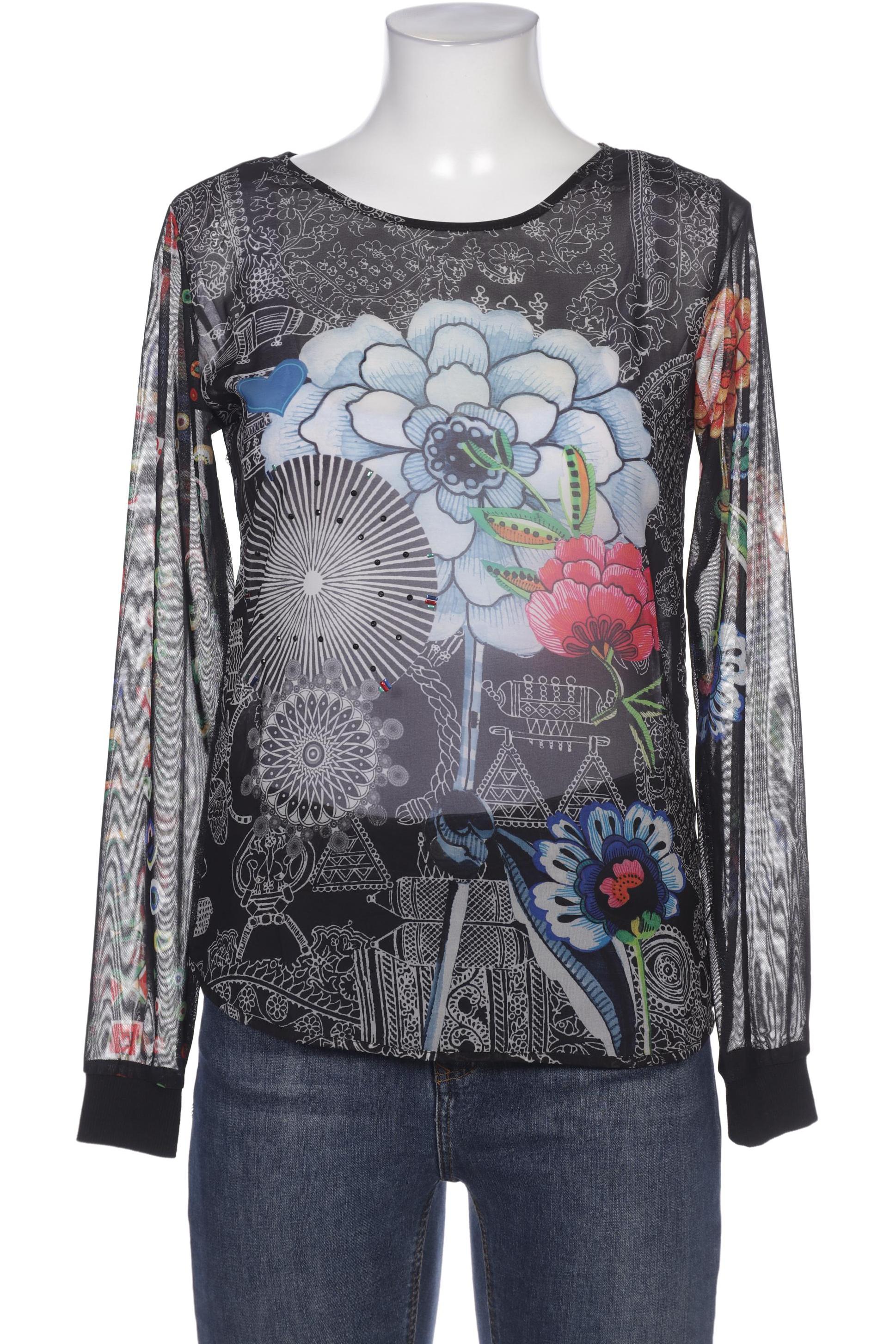 

Desigual Damen Bluse, schwarz, Gr. 36