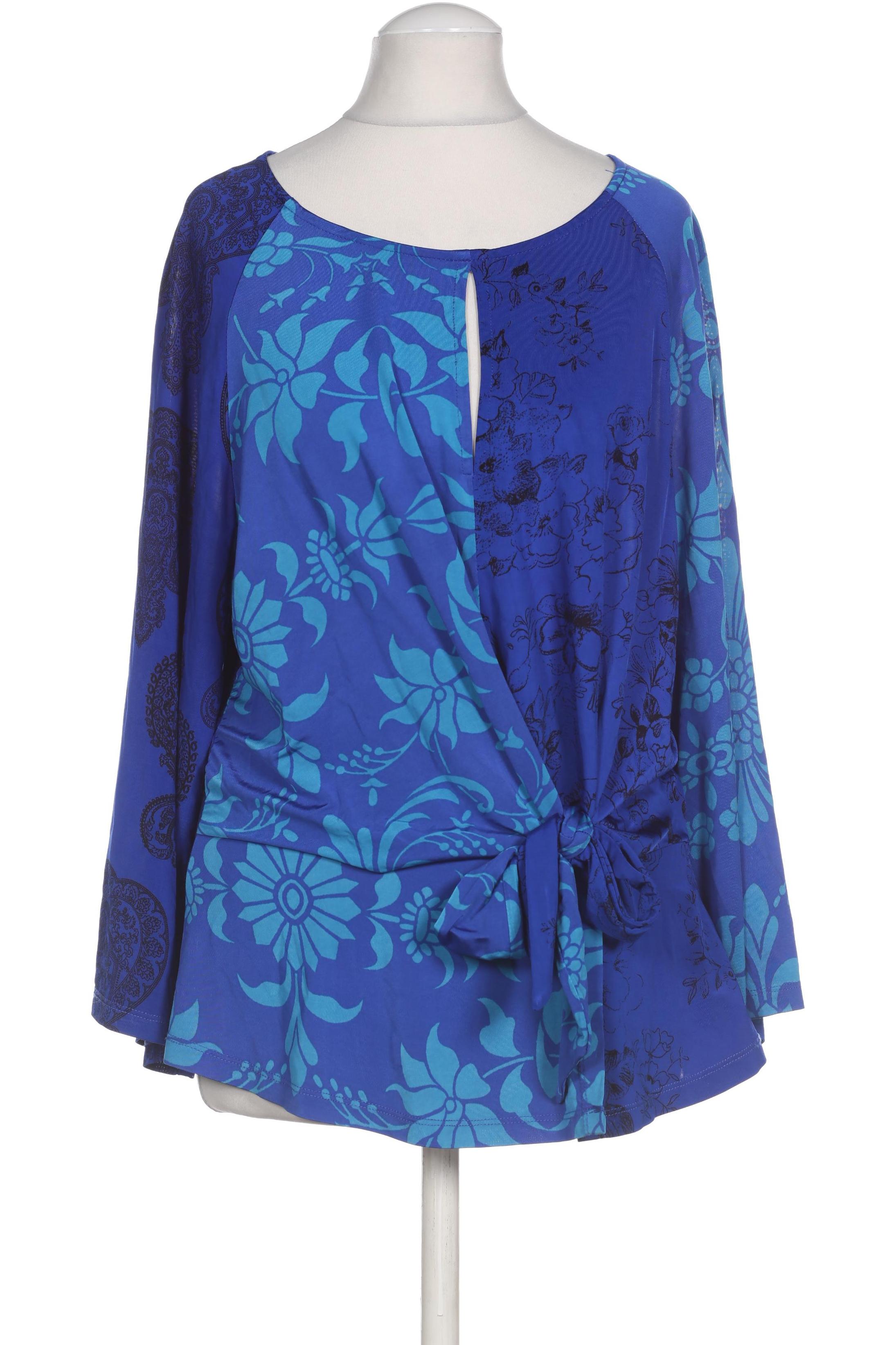 

Desigual Damen Bluse, blau, Gr. 36