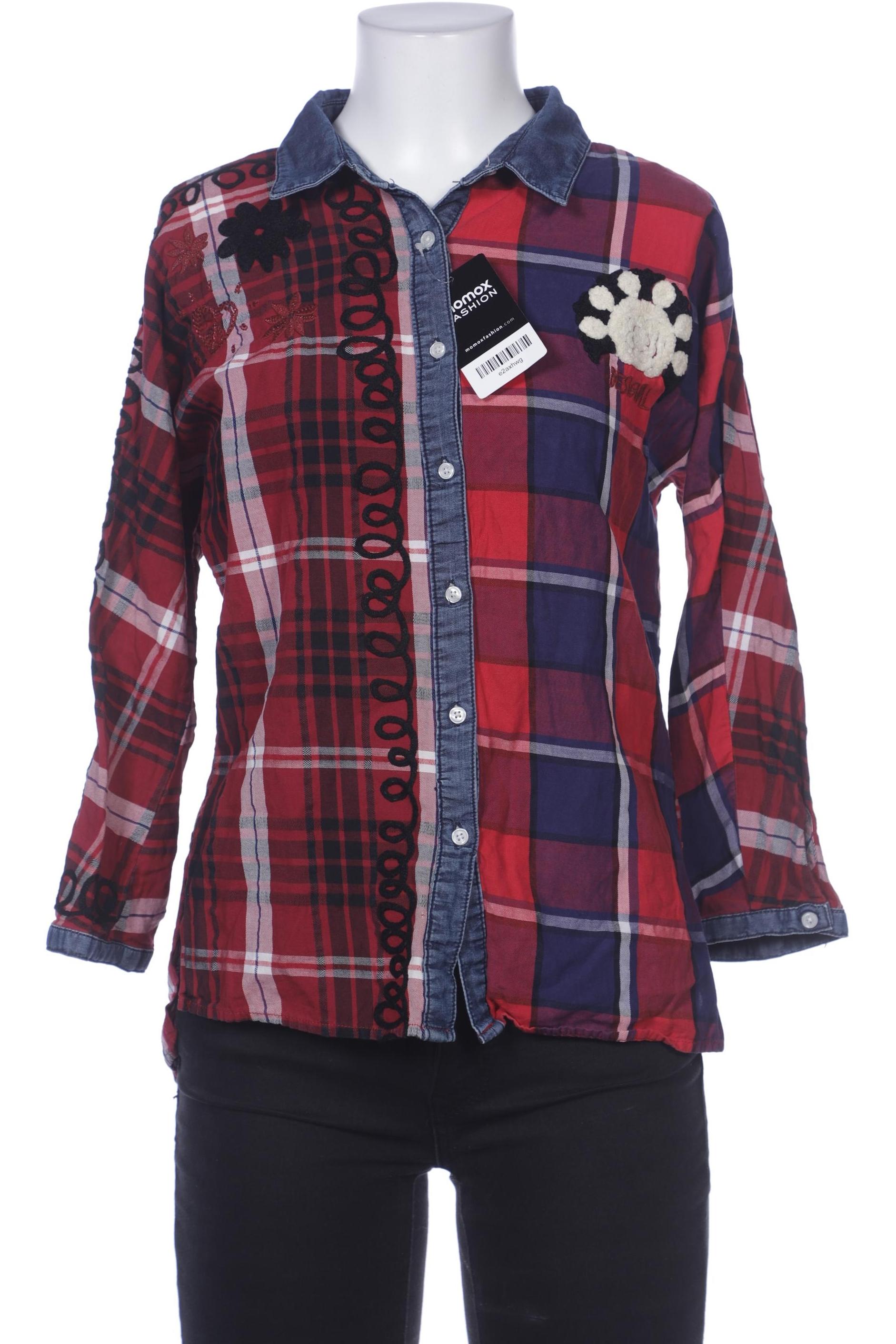 

Desigual Damen Bluse, bordeaux, Gr. 34