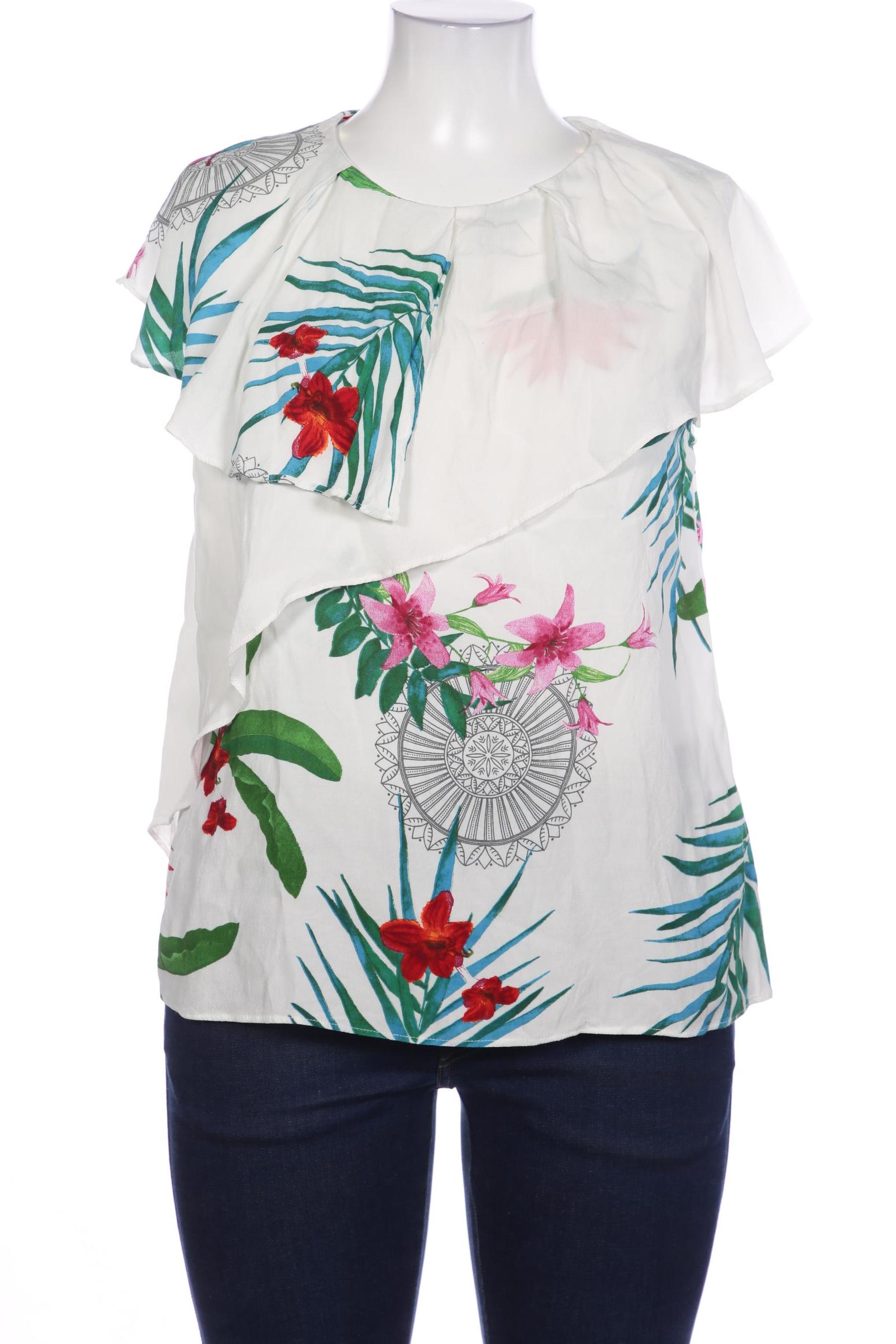 

Desigual Damen Bluse, weiß, Gr. 44