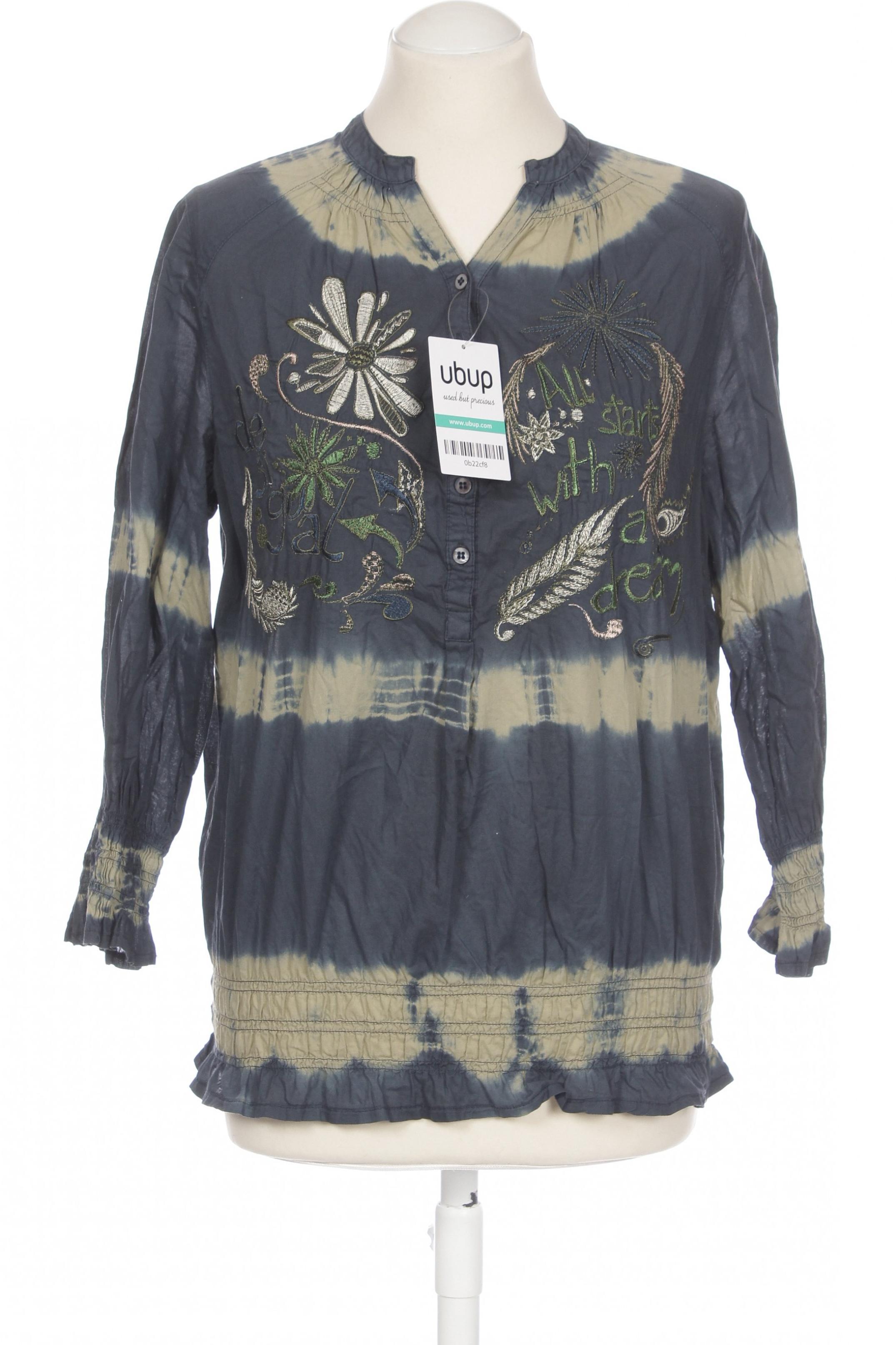 

Desigual Damen Bluse, blau, Gr.