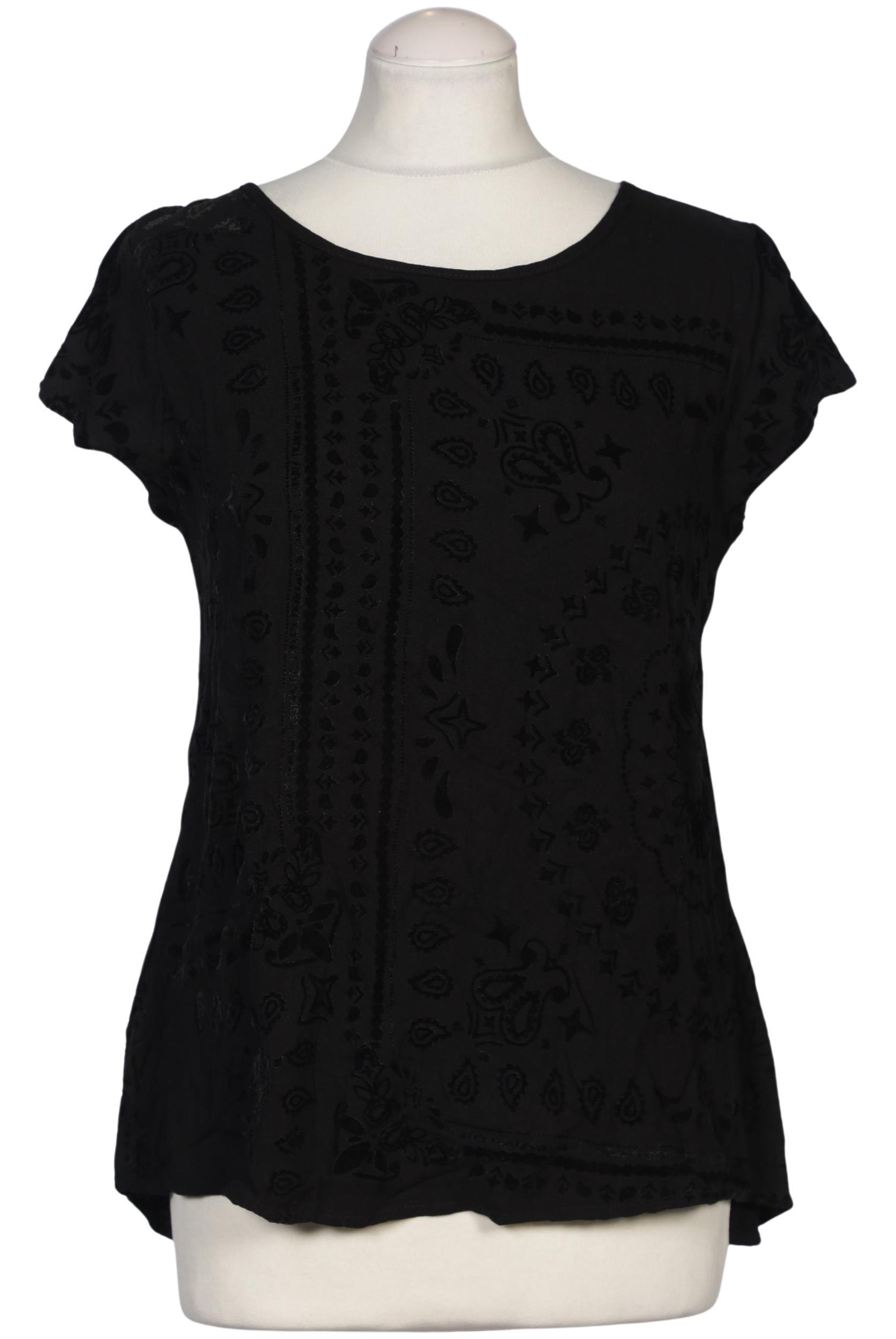 

Desigual Damen Bluse, schwarz, Gr. 38