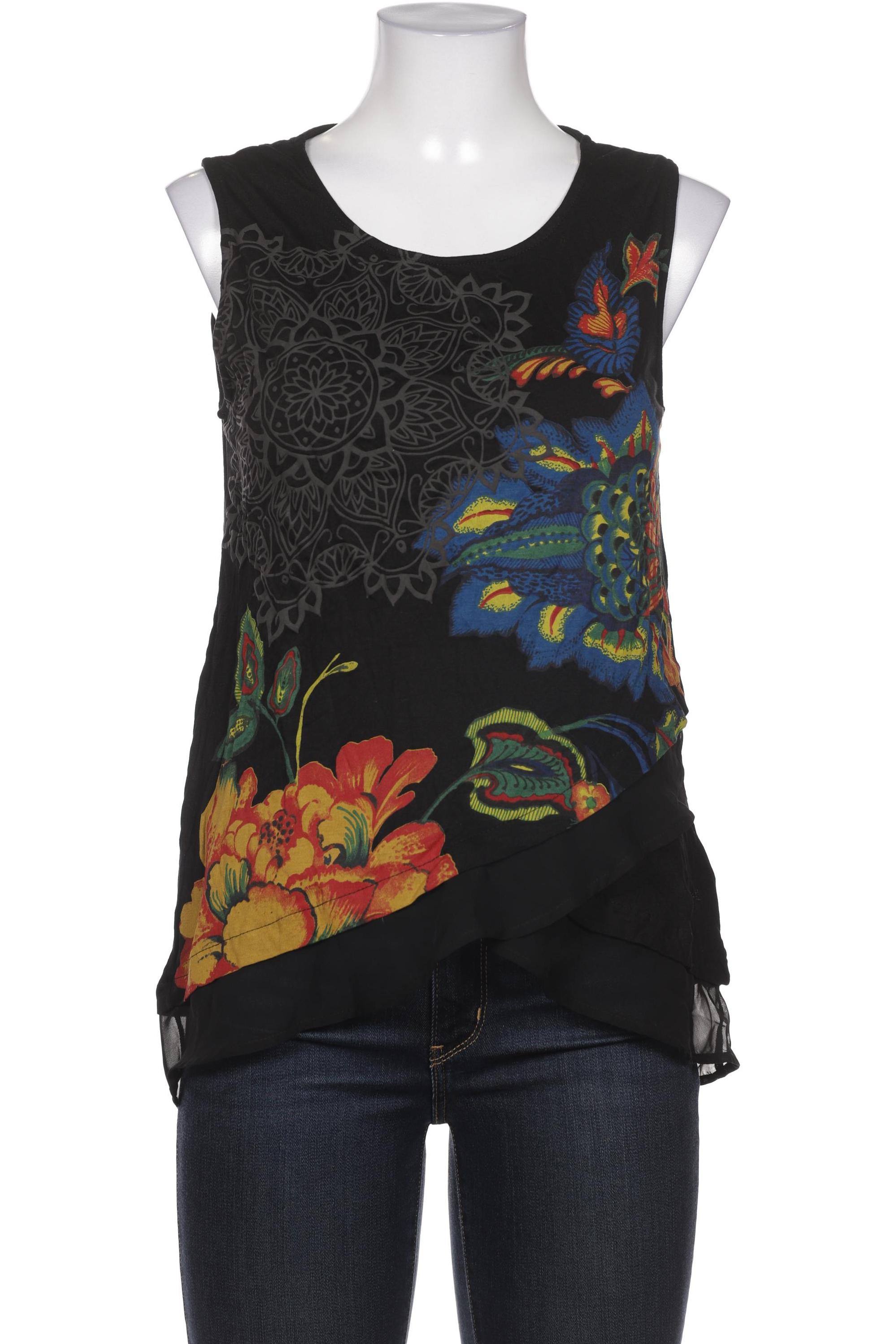 

Desigual Damen Bluse, schwarz, Gr. 38
