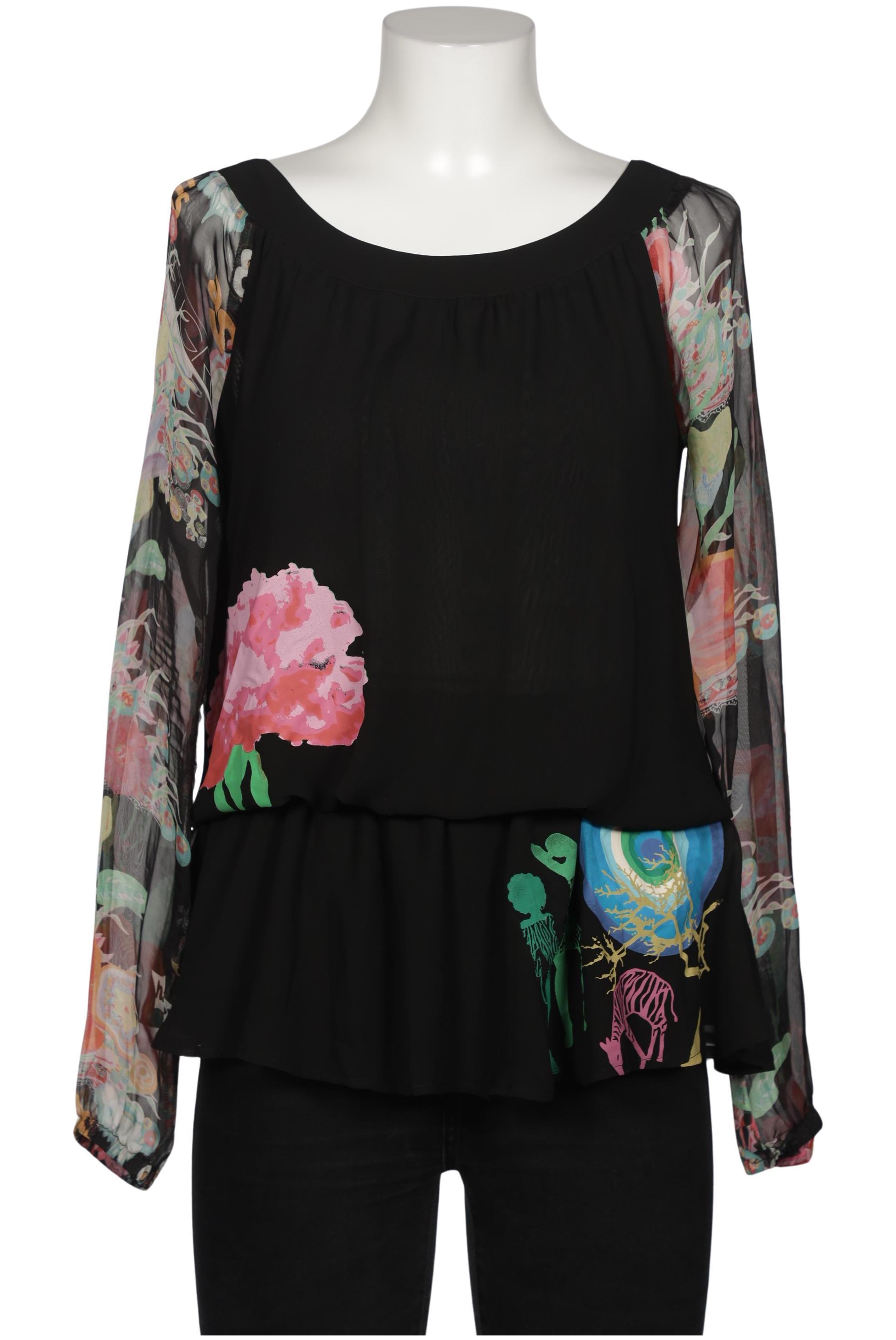 

Desigual Damen Bluse, schwarz, Gr. 38