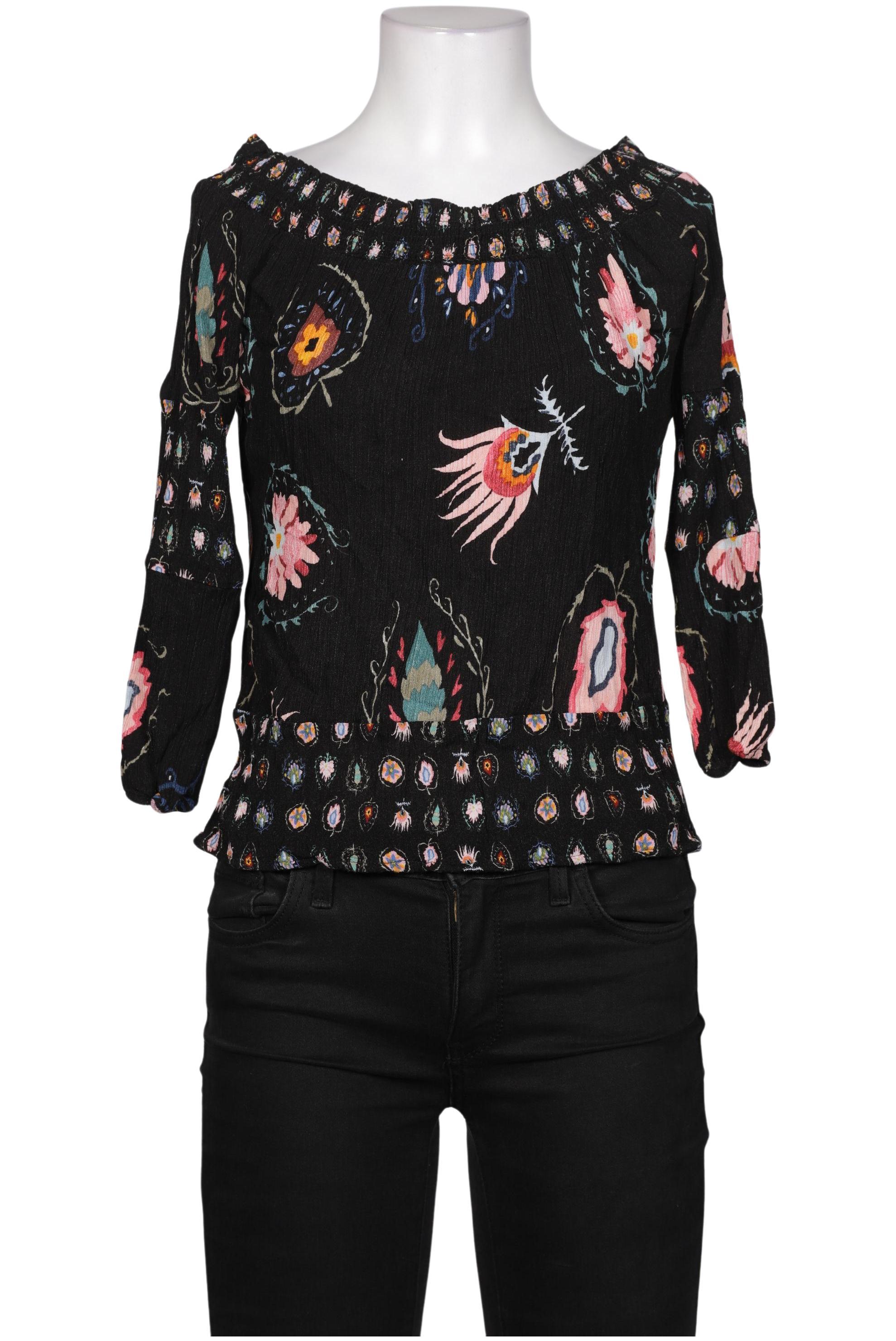 

Desigual Damen Bluse, schwarz, Gr. 34