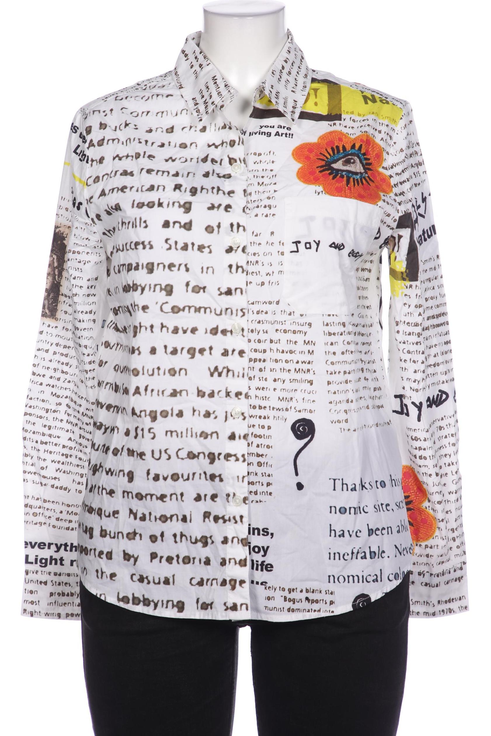 

Desigual Damen Bluse, weiß, Gr. 44