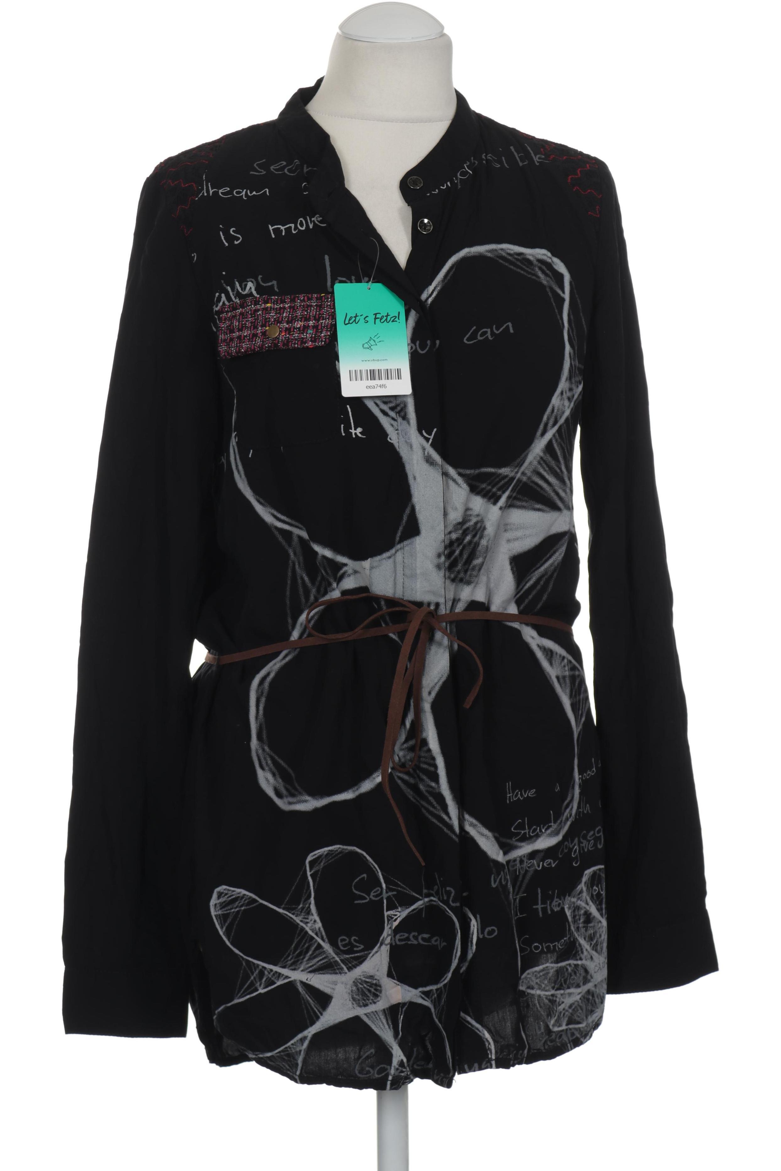 

Desigual Damen Bluse, schwarz, Gr.