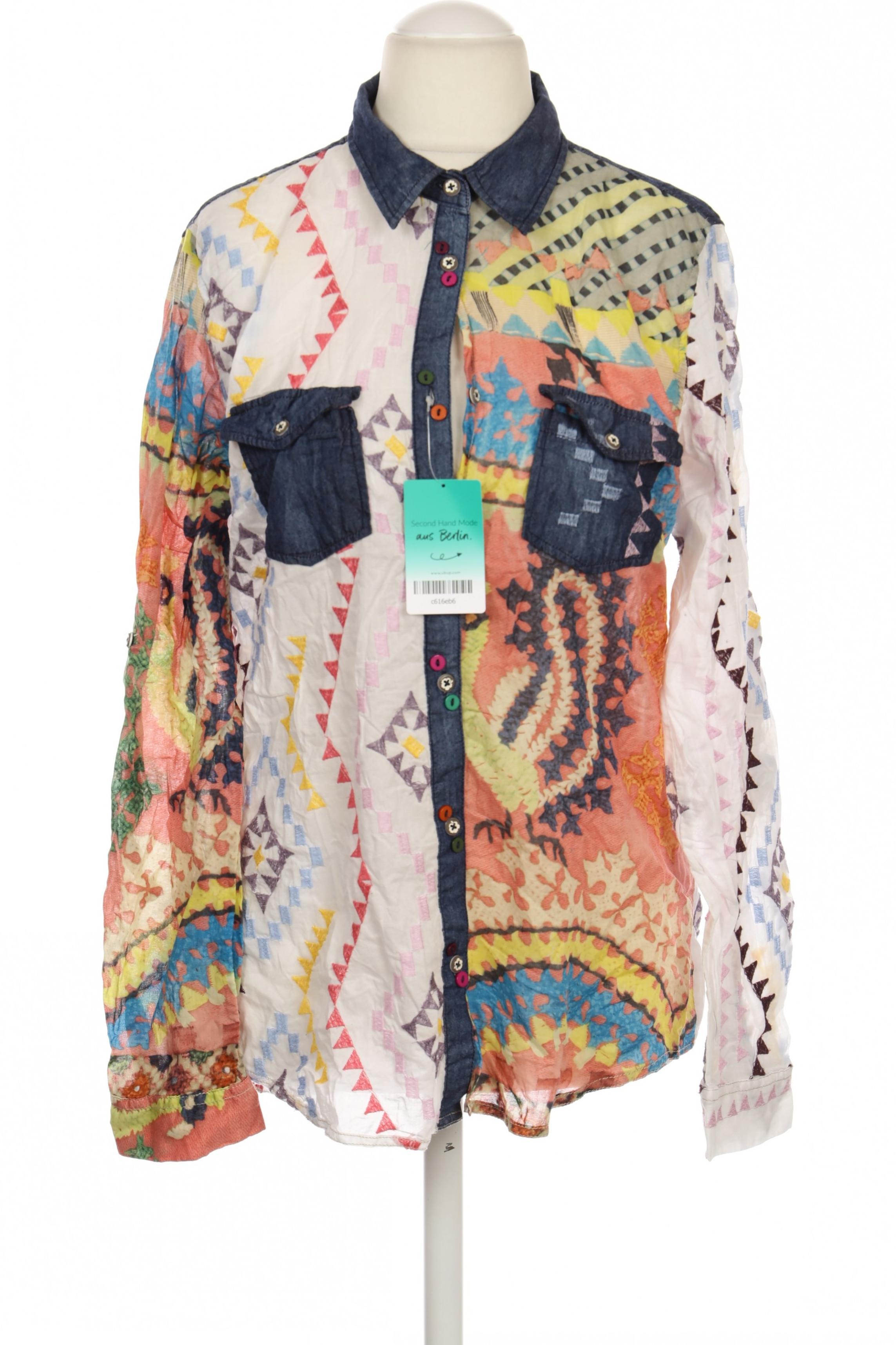 

Desigual Damen Bluse, mehrfarbig, Gr.