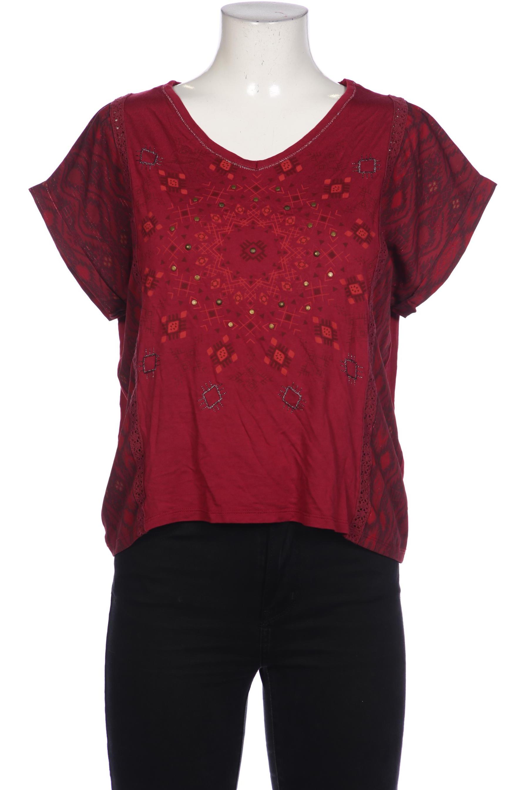 

Desigual Damen Bluse, bordeaux, Gr. 42