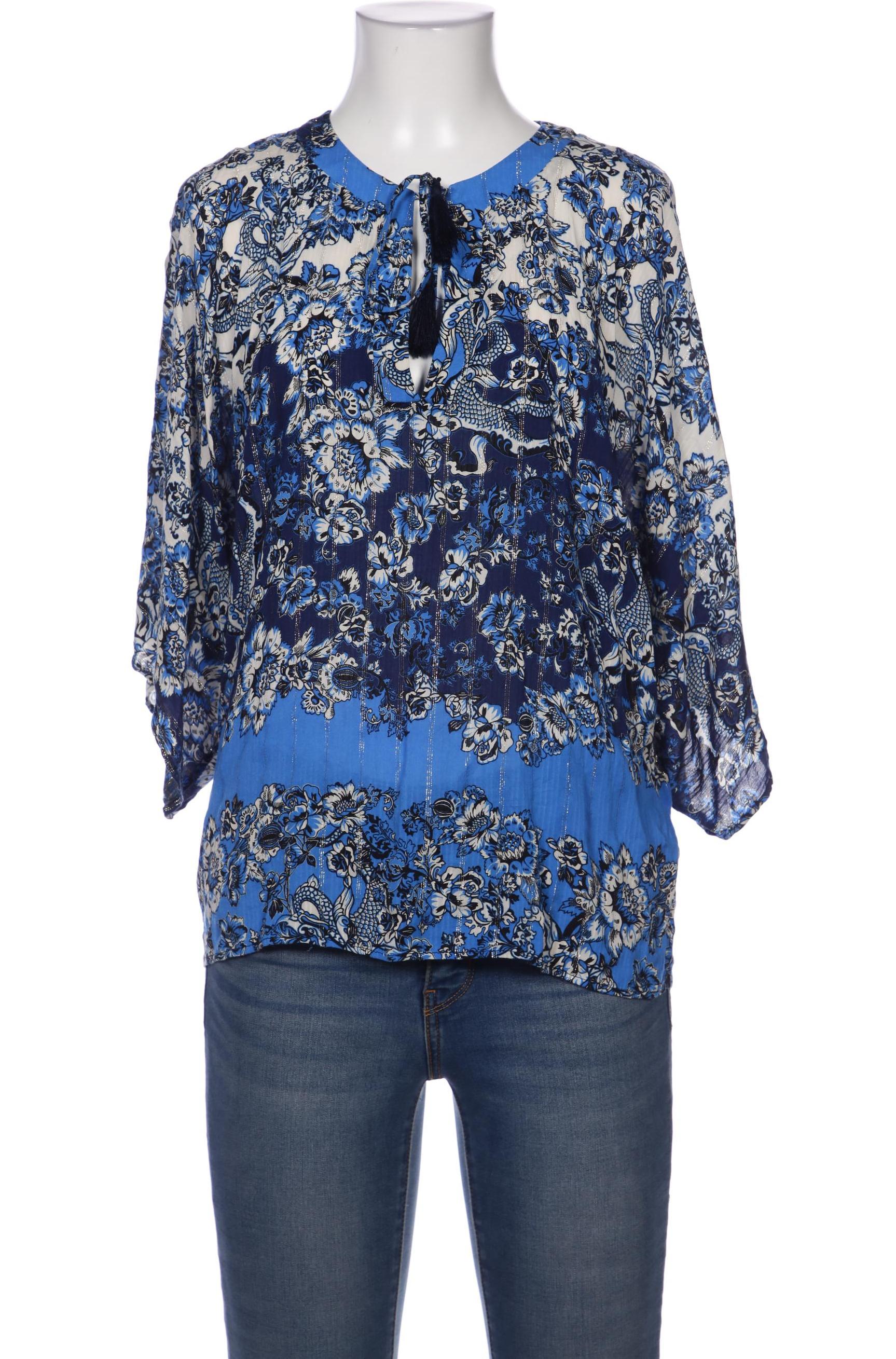 

Desigual Damen Bluse, blau, Gr. 36