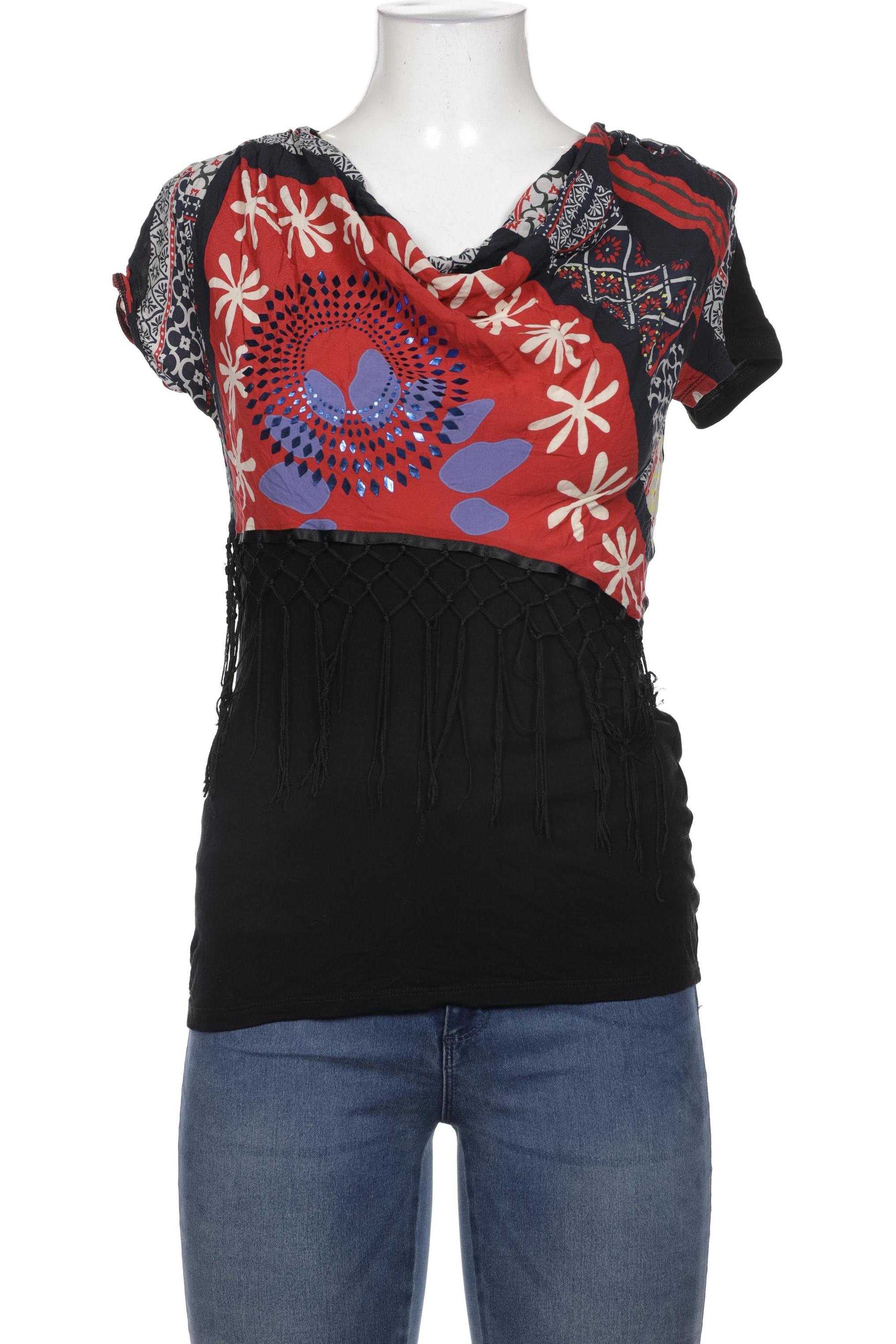 

Desigual Damen Bluse, schwarz, Gr. 42