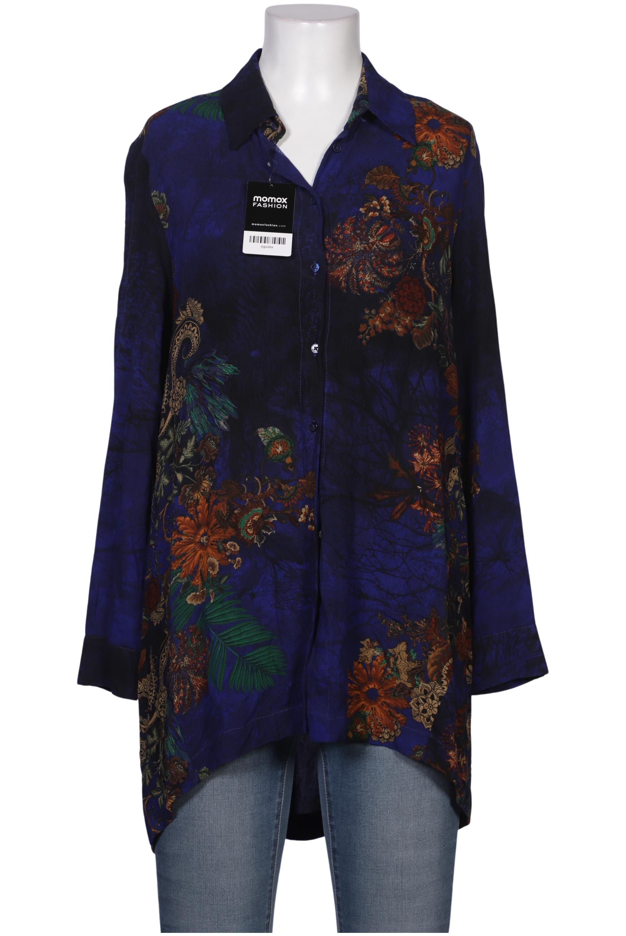 

Desigual Damen Bluse, blau, Gr. 38