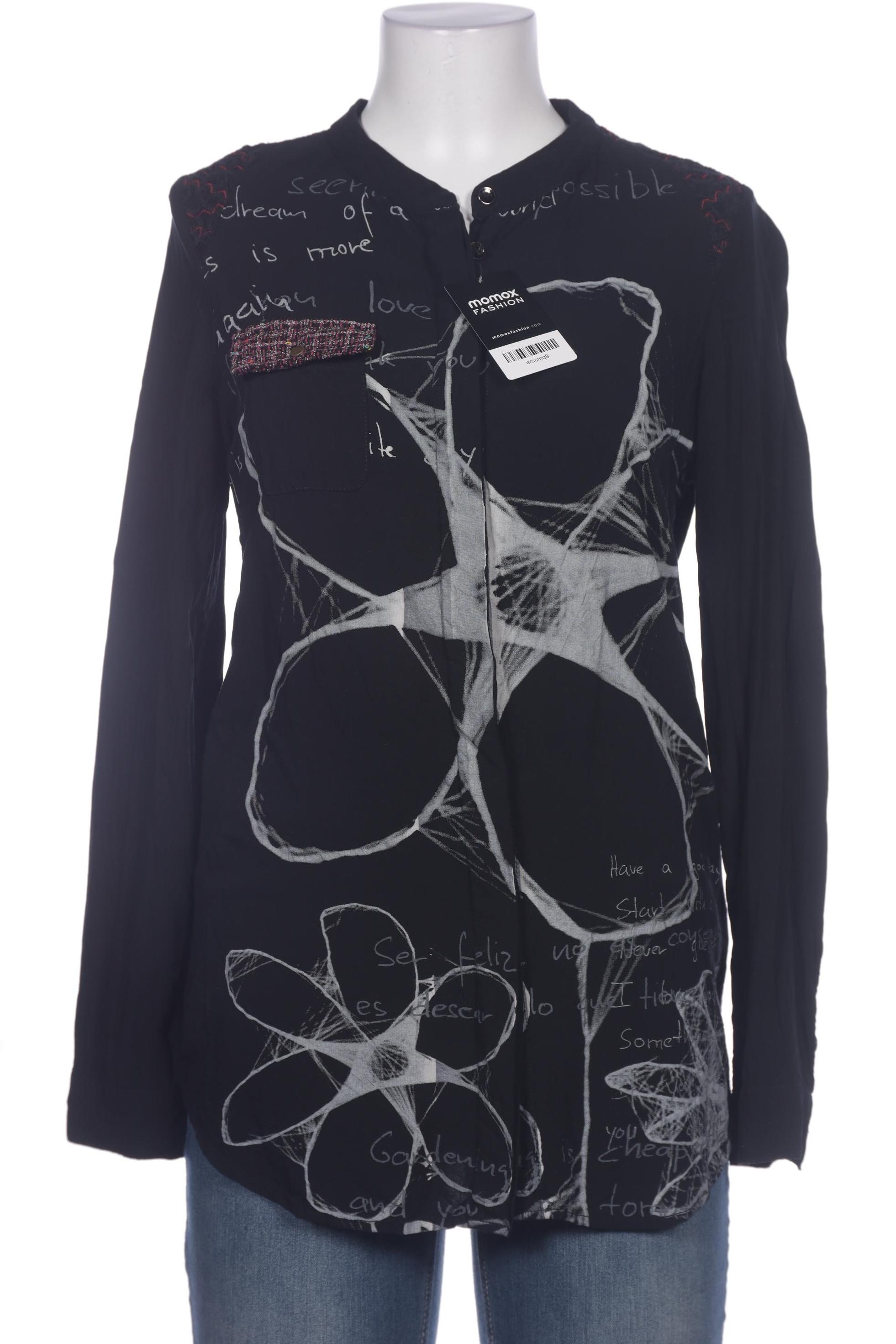 

Desigual Damen Bluse, schwarz, Gr. 38