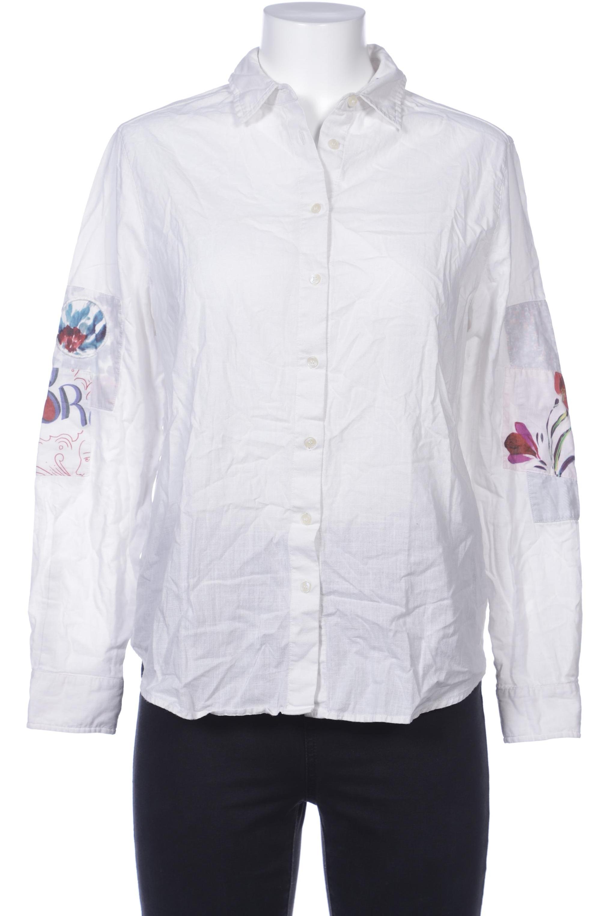 

Desigual Damen Bluse, weiß, Gr. 42