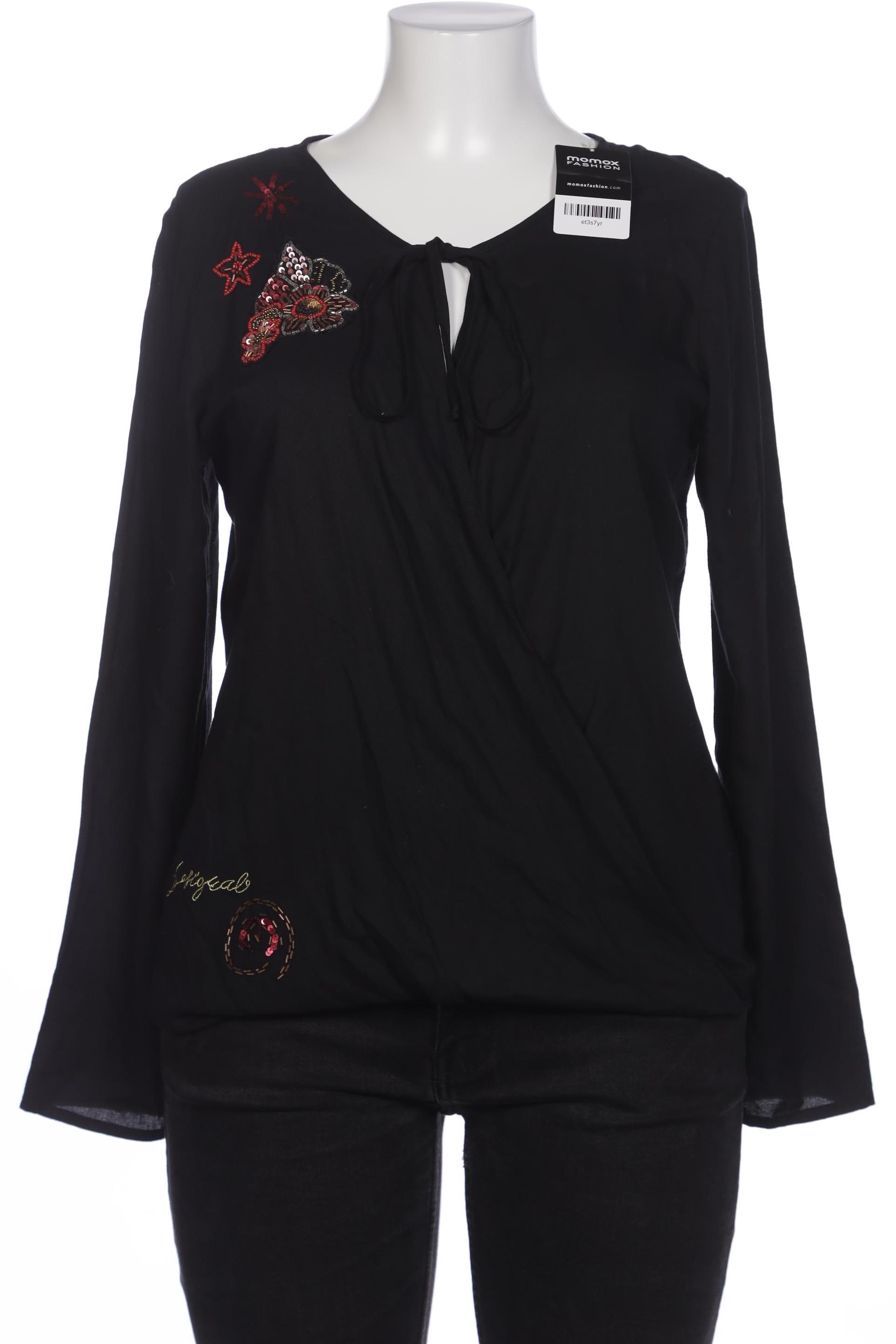 

Desigual Damen Bluse, schwarz, Gr. 44