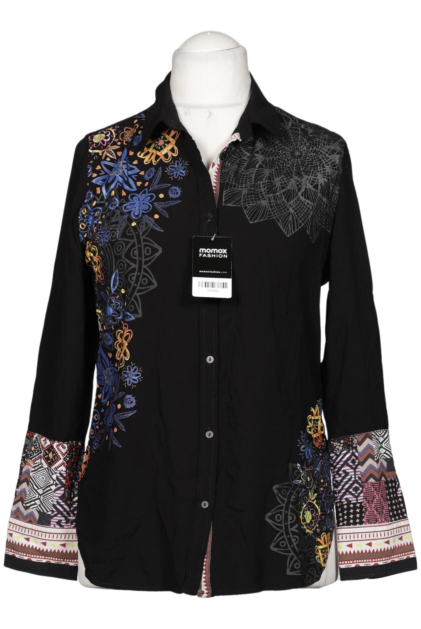

Desigual Damen Bluse, schwarz, Gr. 42