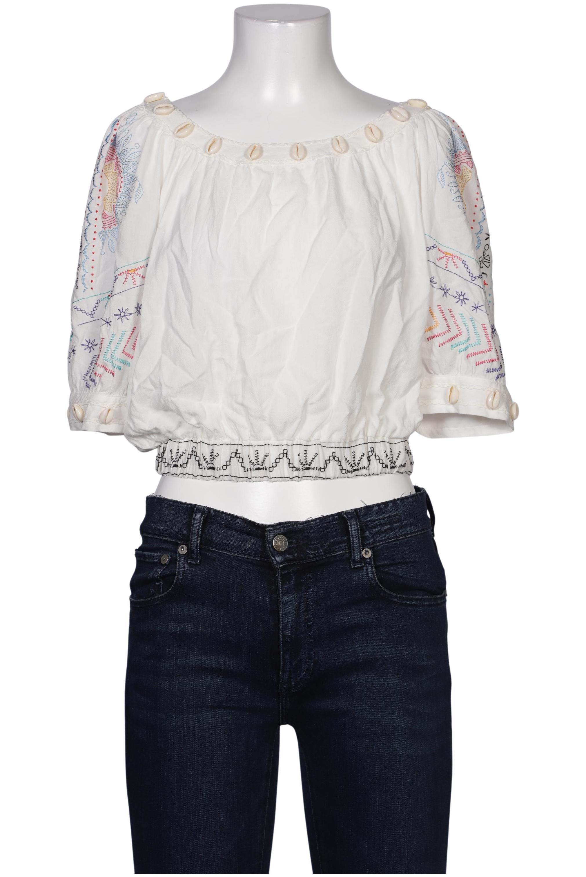 

Desigual Damen Bluse, cremeweiß, Gr. 36