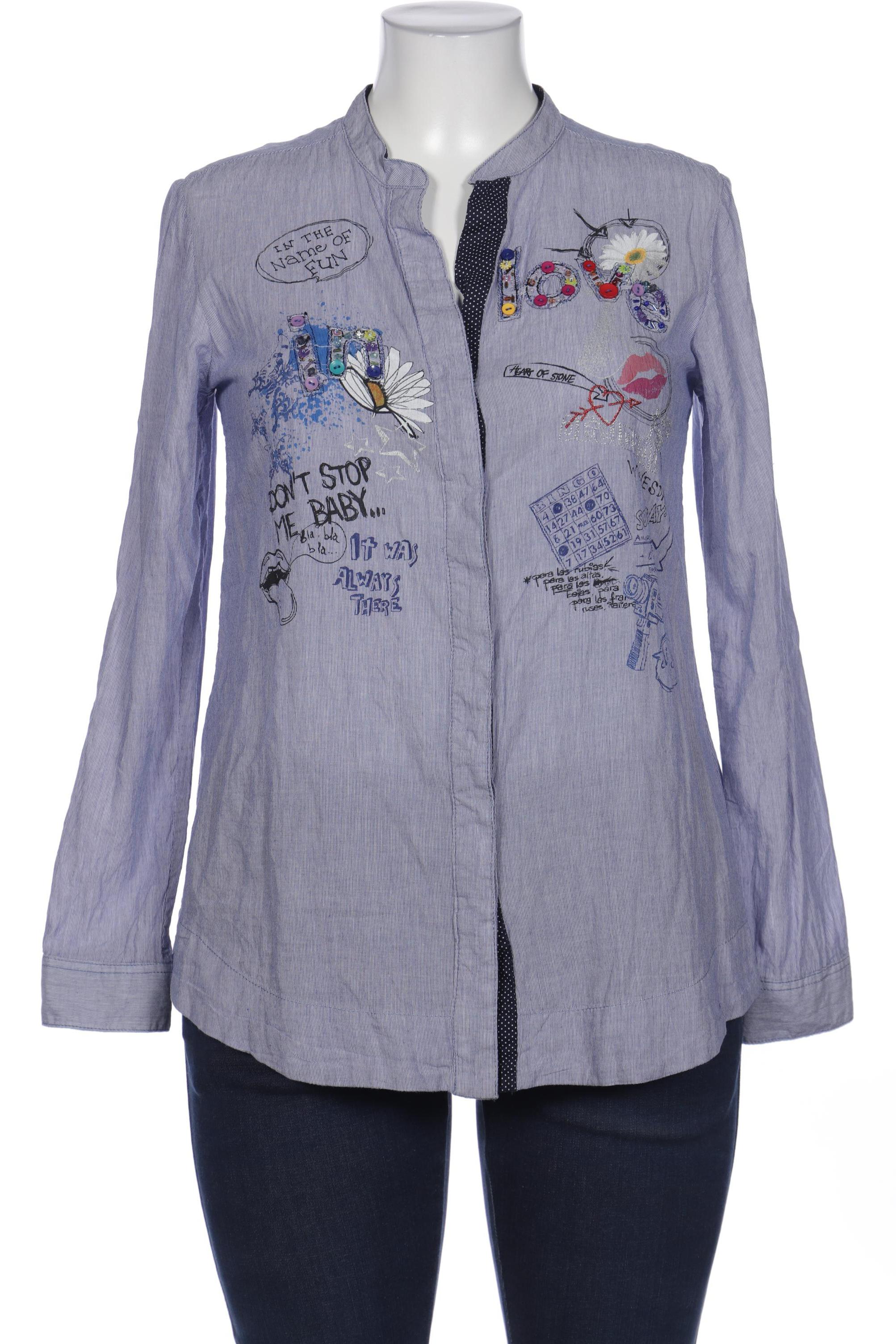 

Desigual Damen Bluse, blau