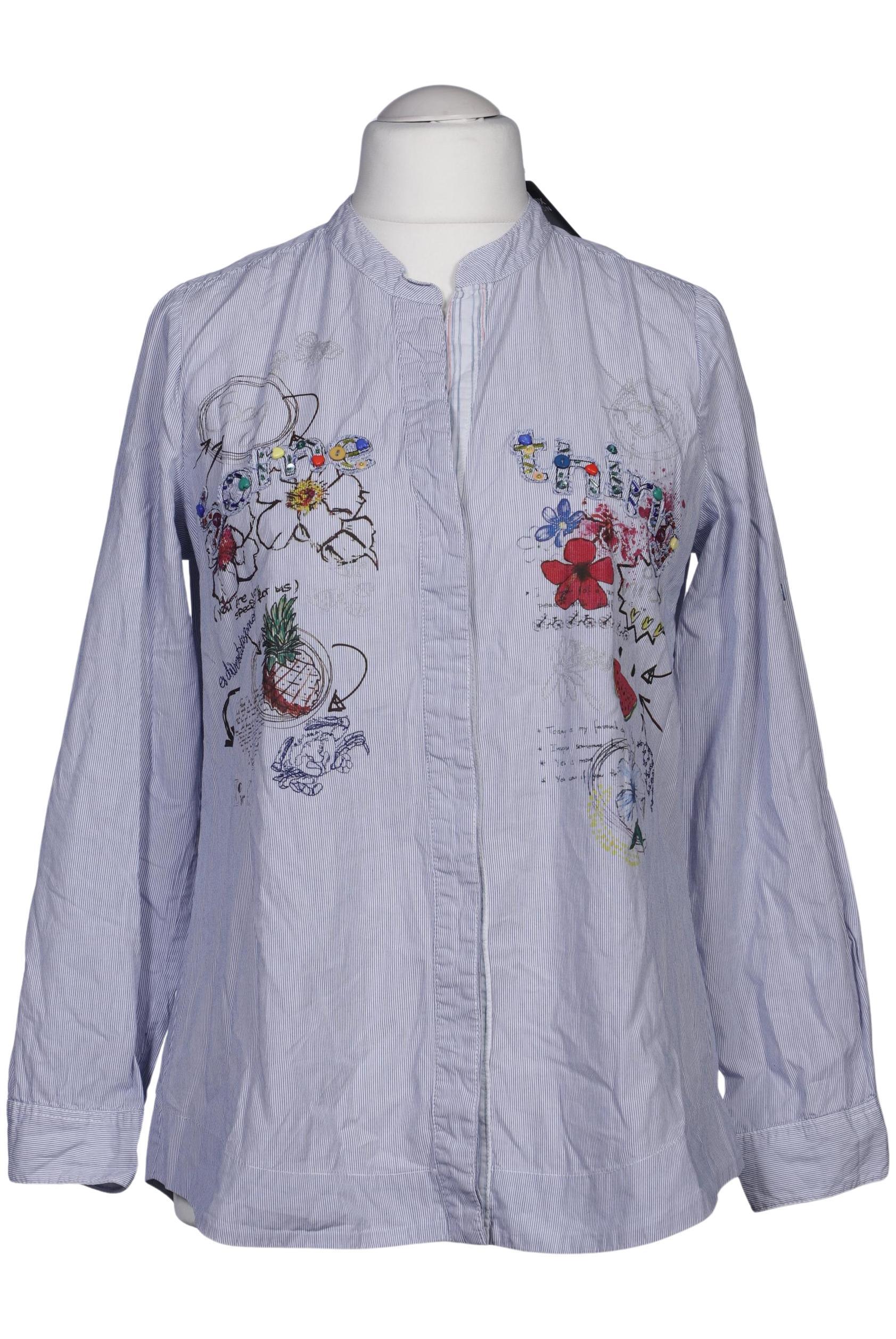 

Desigual Damen Bluse, hellblau, Gr. 42