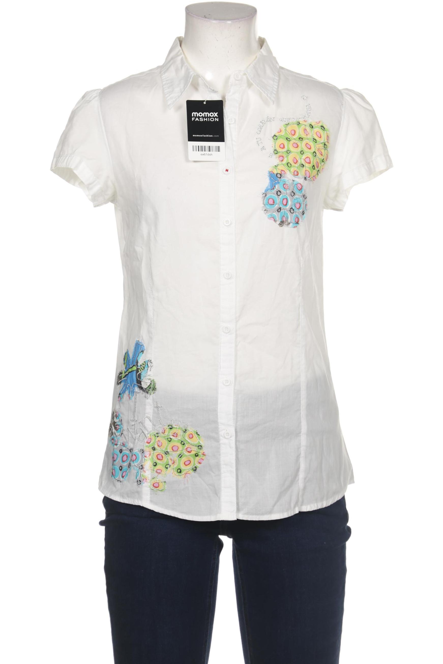 

Desigual Damen Bluse, weiß, Gr. 38