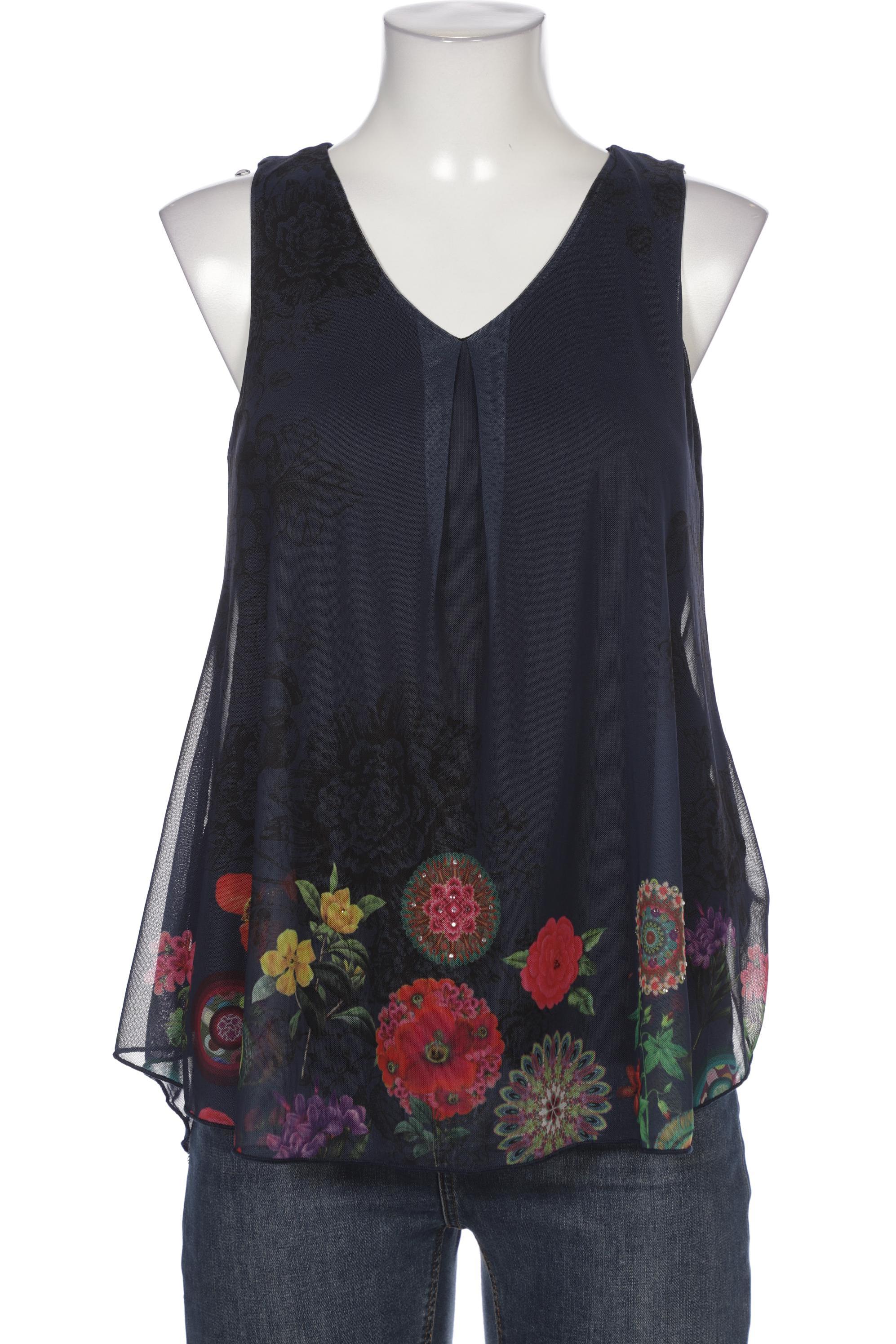 

Desigual Damen Bluse, marineblau