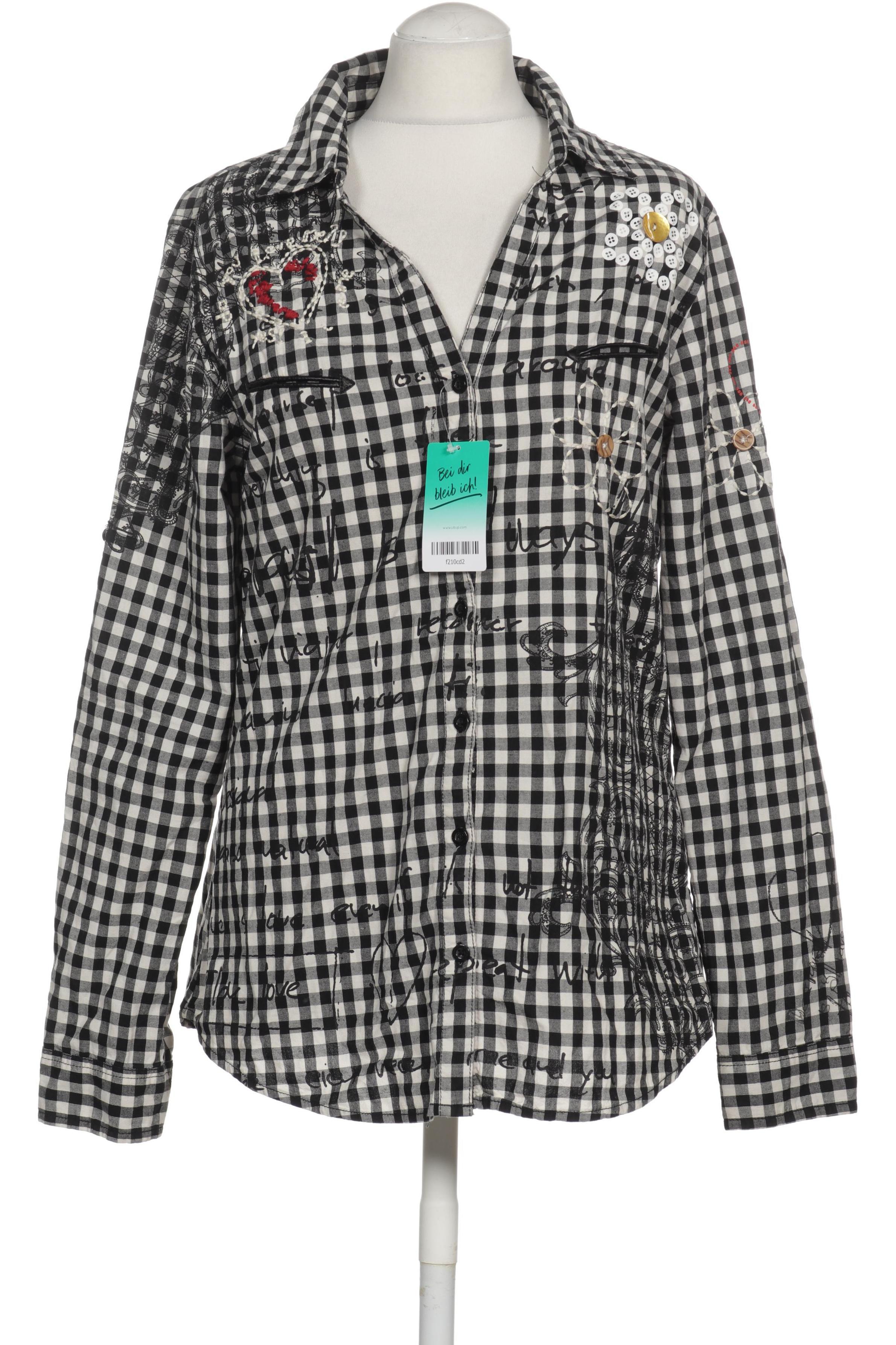 

Desigual Damen Bluse, schwarz, Gr.