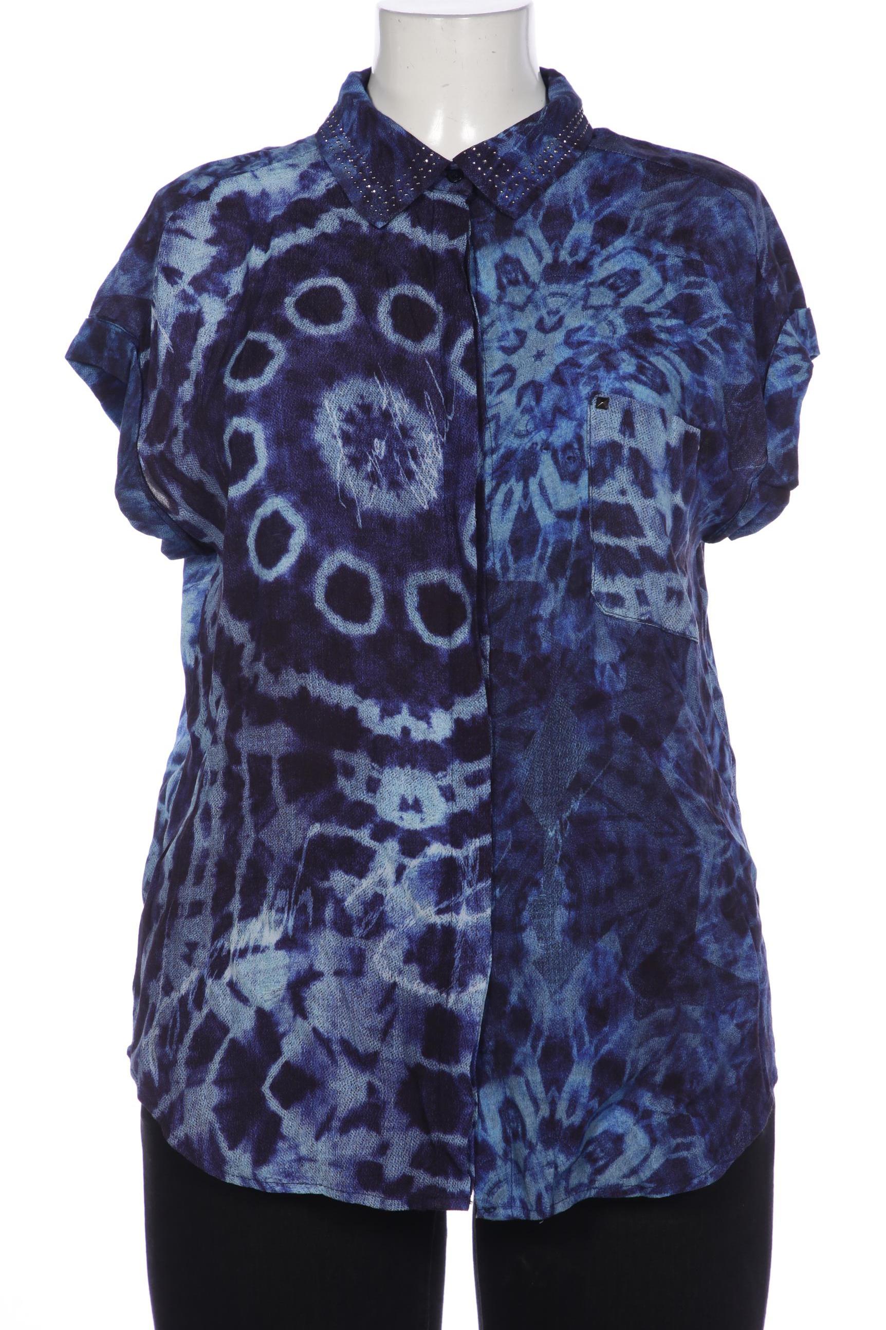 

Desigual Damen Bluse, blau, Gr. 44