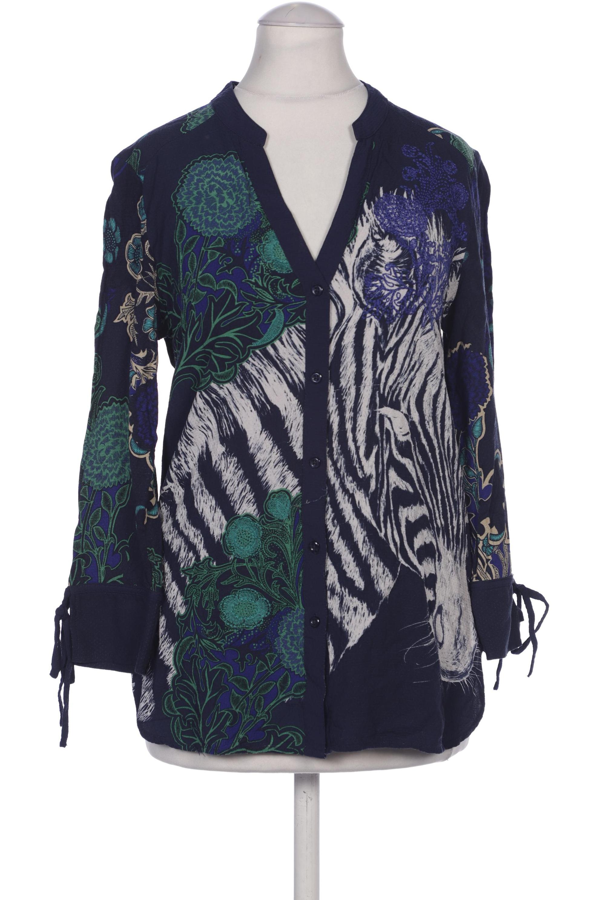 

Desigual Damen Bluse, marineblau, Gr. 34