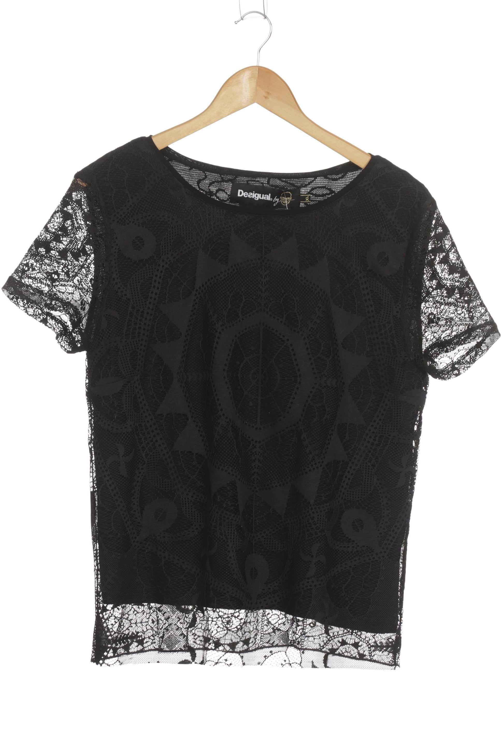 

Desigual Damen Bluse, schwarz, Gr. 44