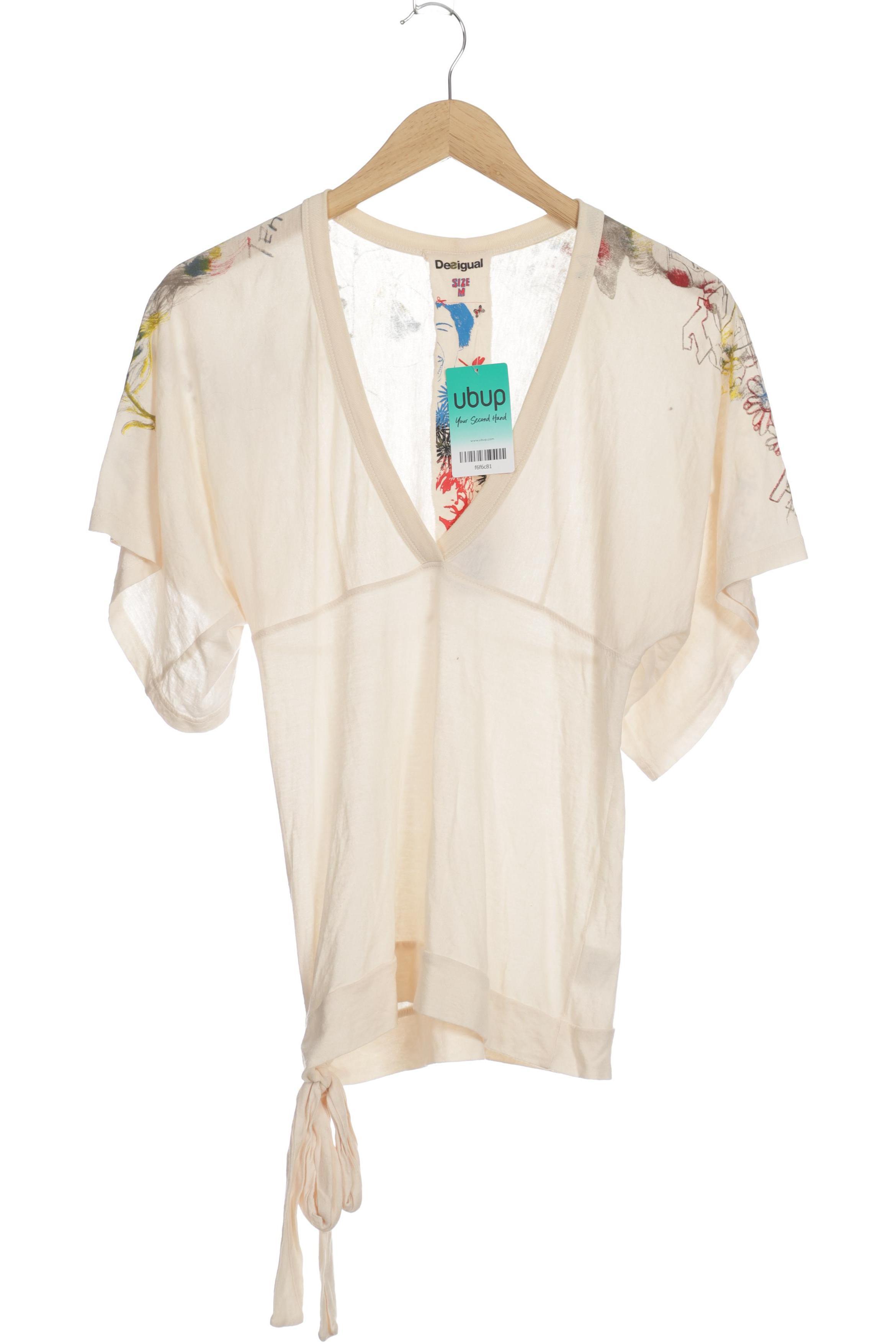 

Desigual Damen Bluse, beige, Gr.