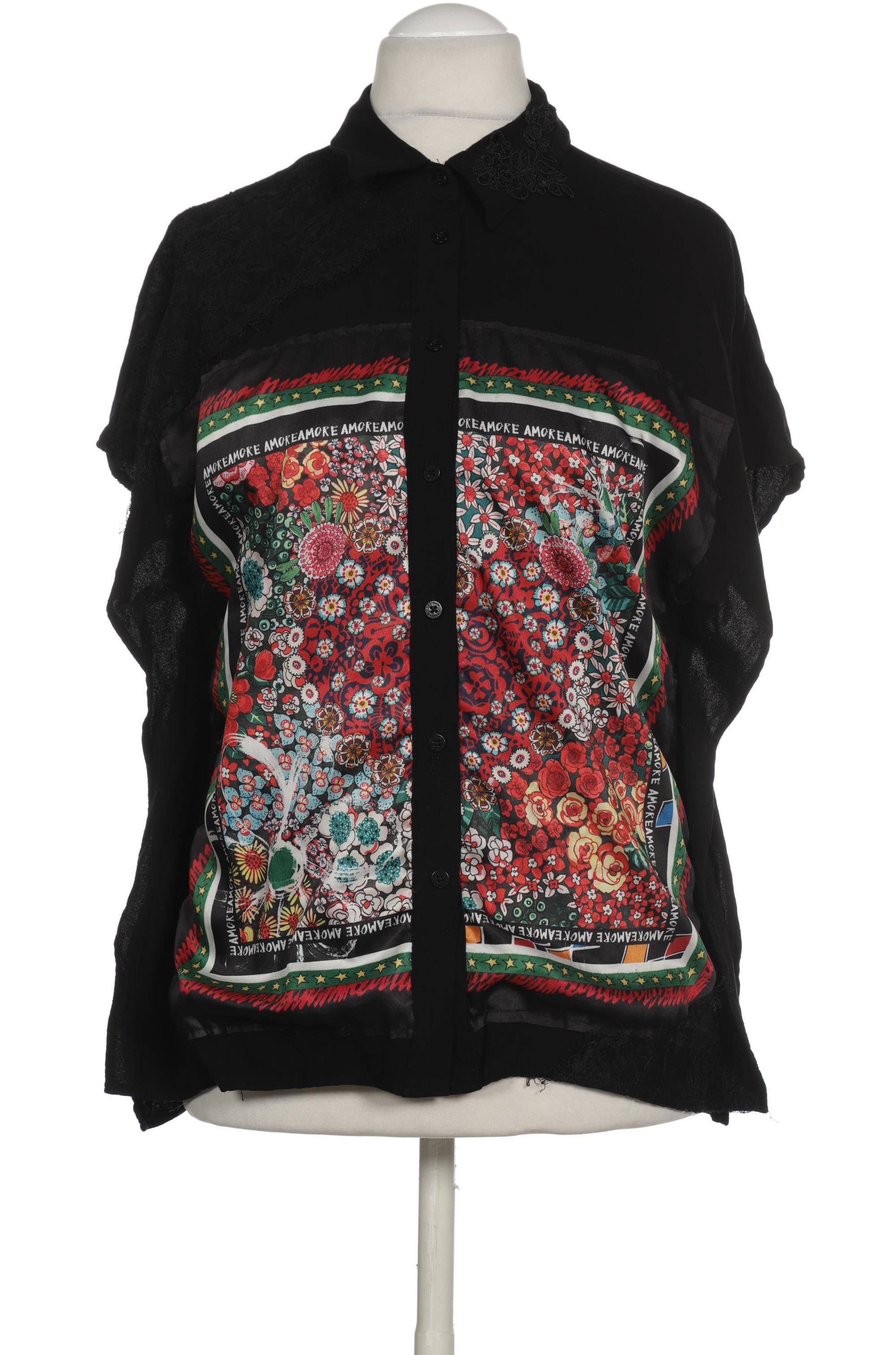 

Desigual Damen Bluse, schwarz, Gr.