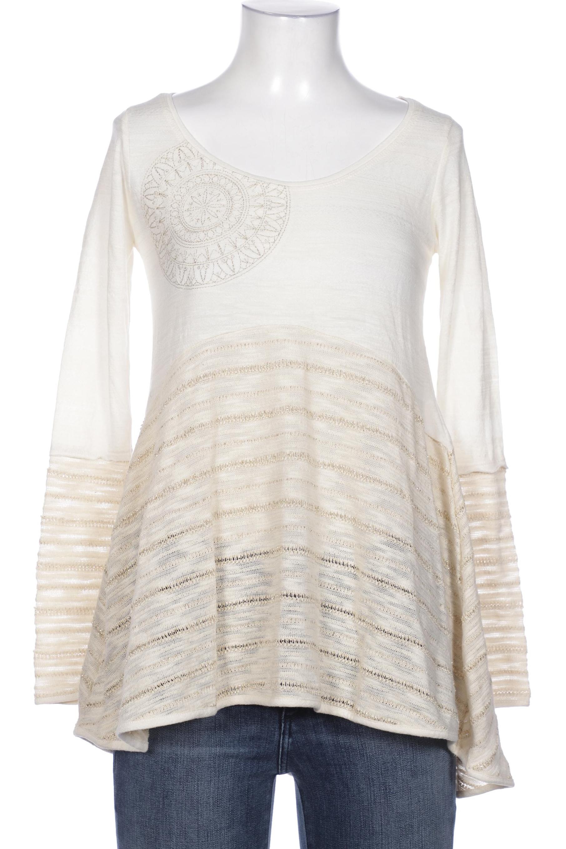 

Desigual Damen Bluse, beige, Gr. 34