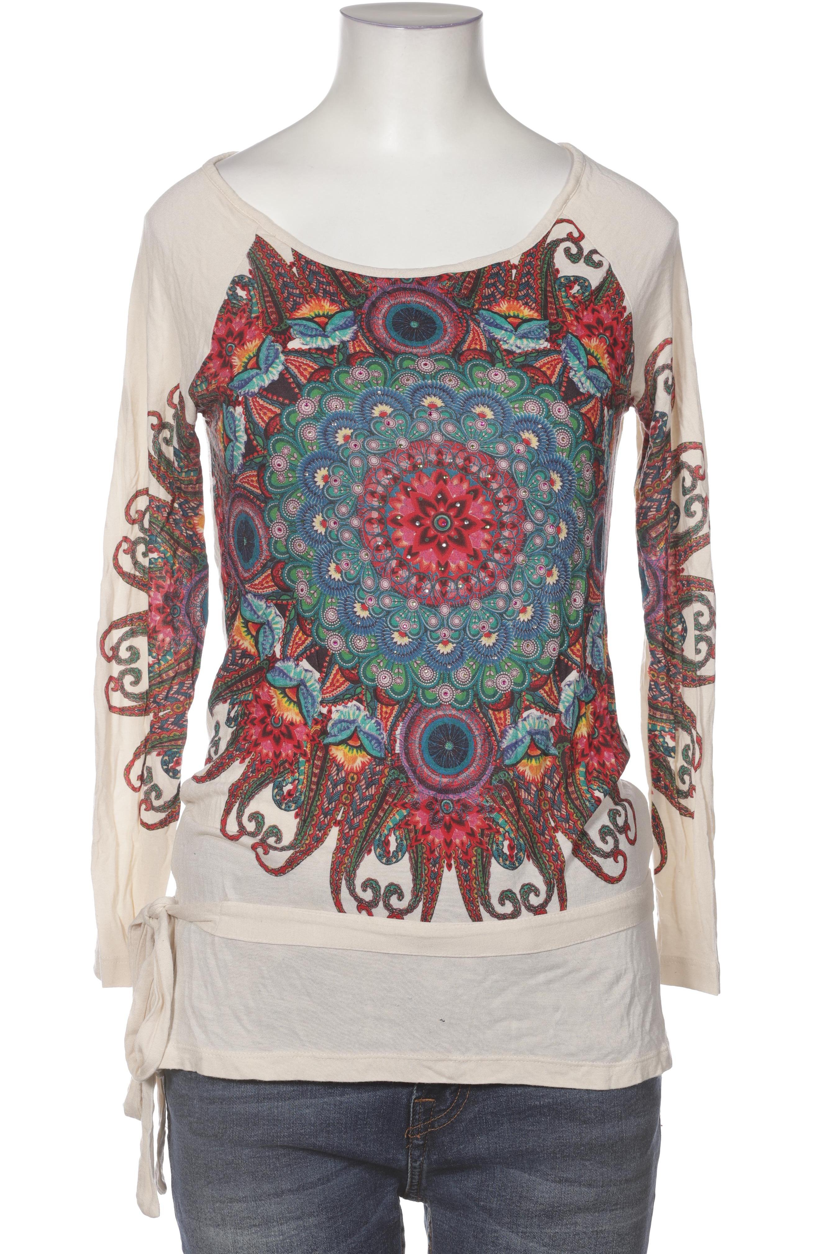 

Desigual Damen Bluse, beige, Gr. 36
