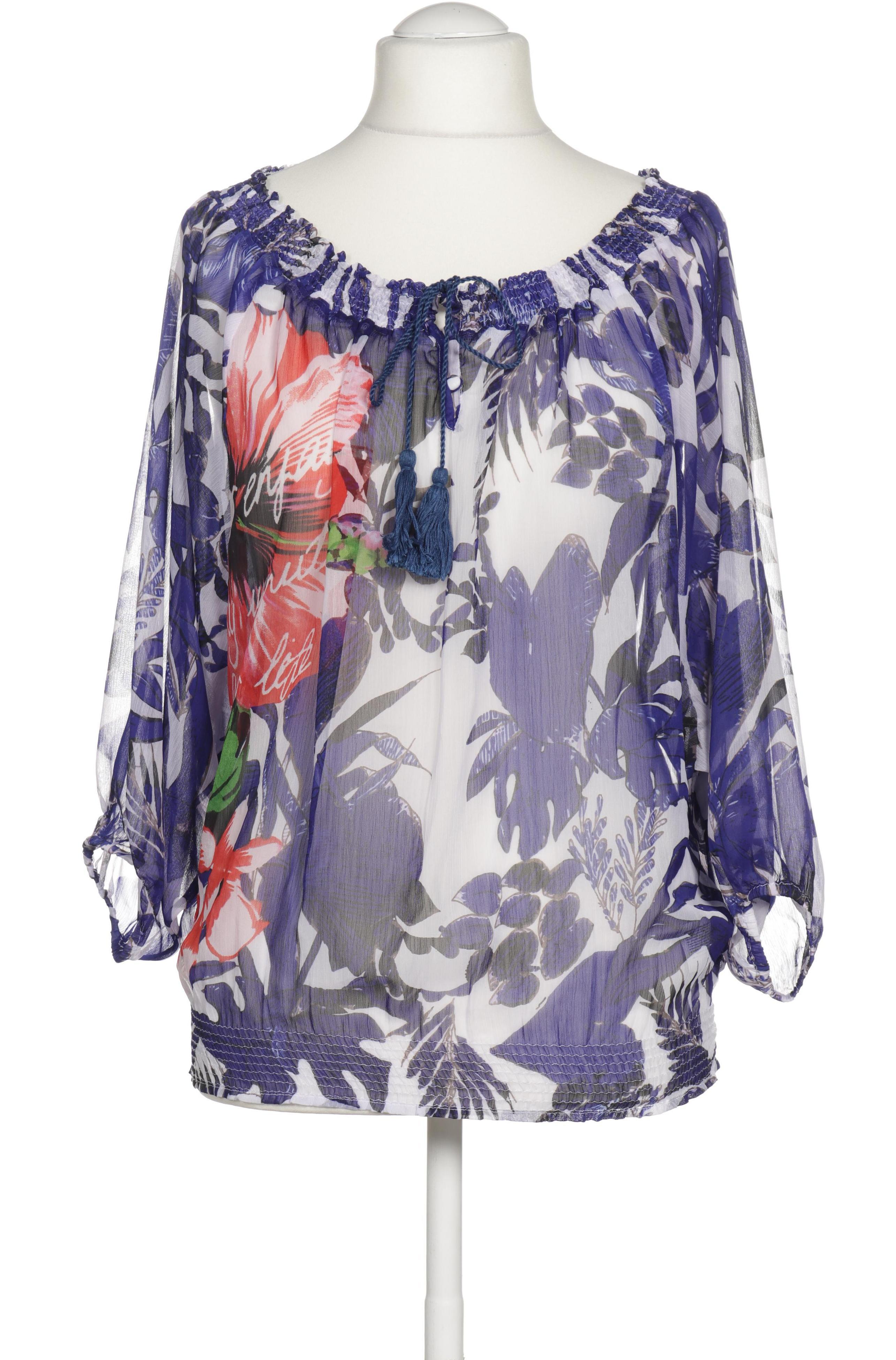

Desigual Damen Bluse, blau, Gr.