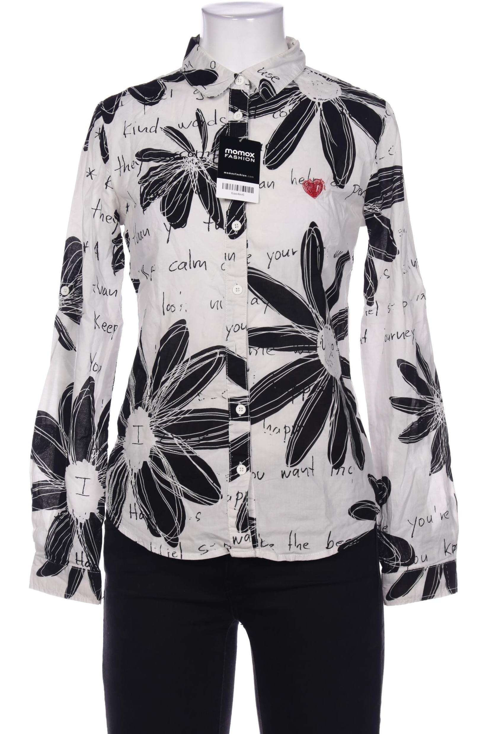 

Desigual Damen Bluse, weiß, Gr. 36